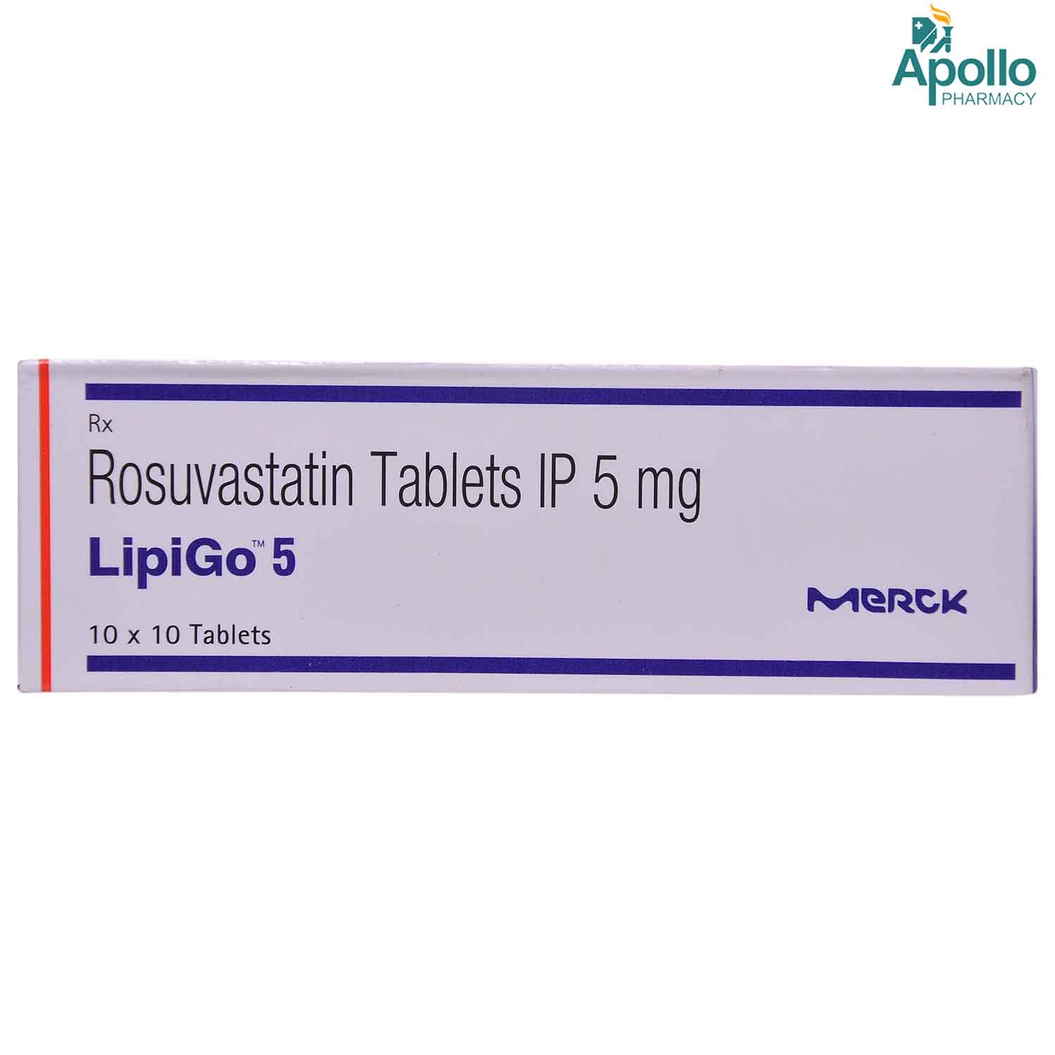 Lipigo 5 mg Tablet 10's, Pack of 10 TABLETS Lipigo 5 mg Tablet 10's, Pack of 10 TABLETS