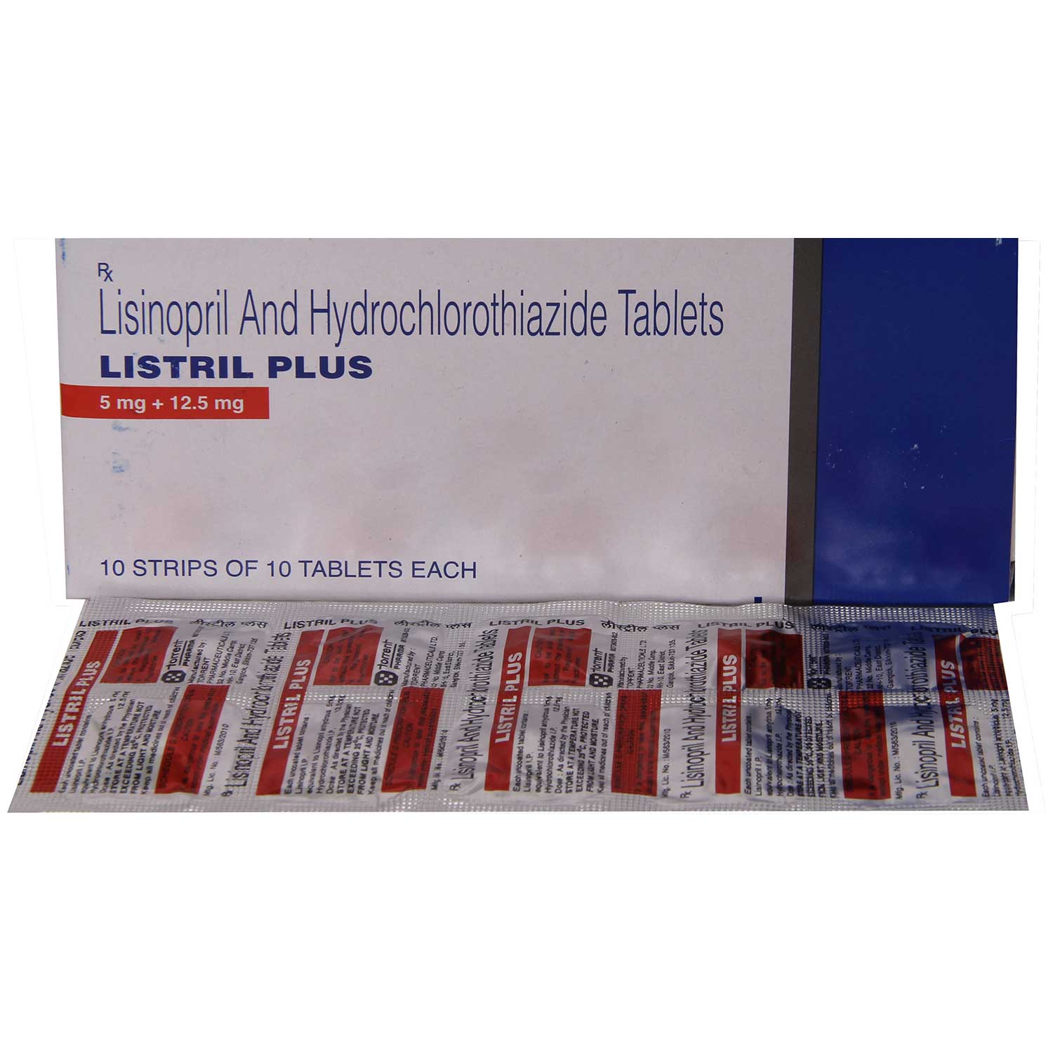 Listril Plus Tablet 10's, Pack of 10 TABLETS Listril Plus Tablet 10's, Pack of 10 TABLETS
