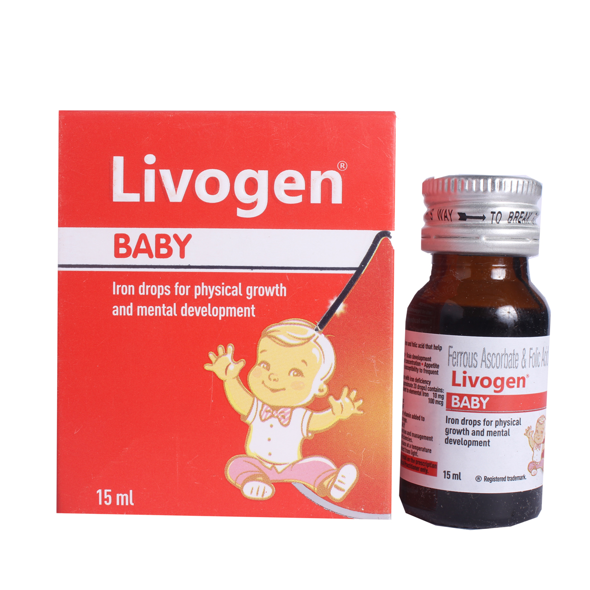 Livogen Baby Drops 15ml, Pack of 1 DROPS Livogen Baby Drops 15ml, Pack of 1 DROPS