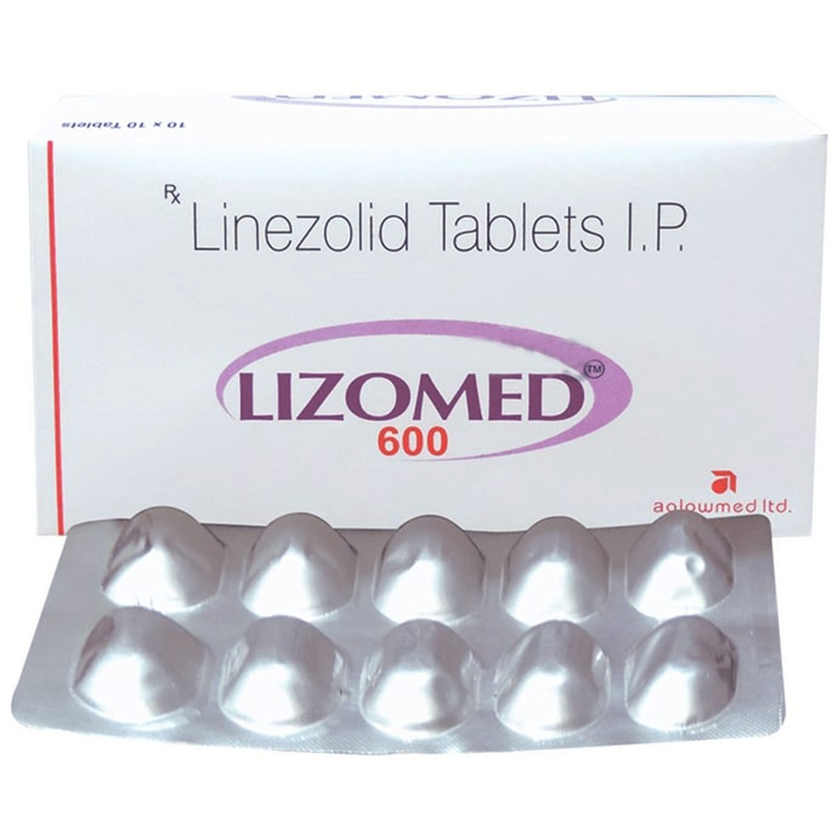 Lizomed 600 Tablet 10's, Pack of 10 TABLETS Lizomed 600 Tablet 10's, Pack of 10 TABLETS
