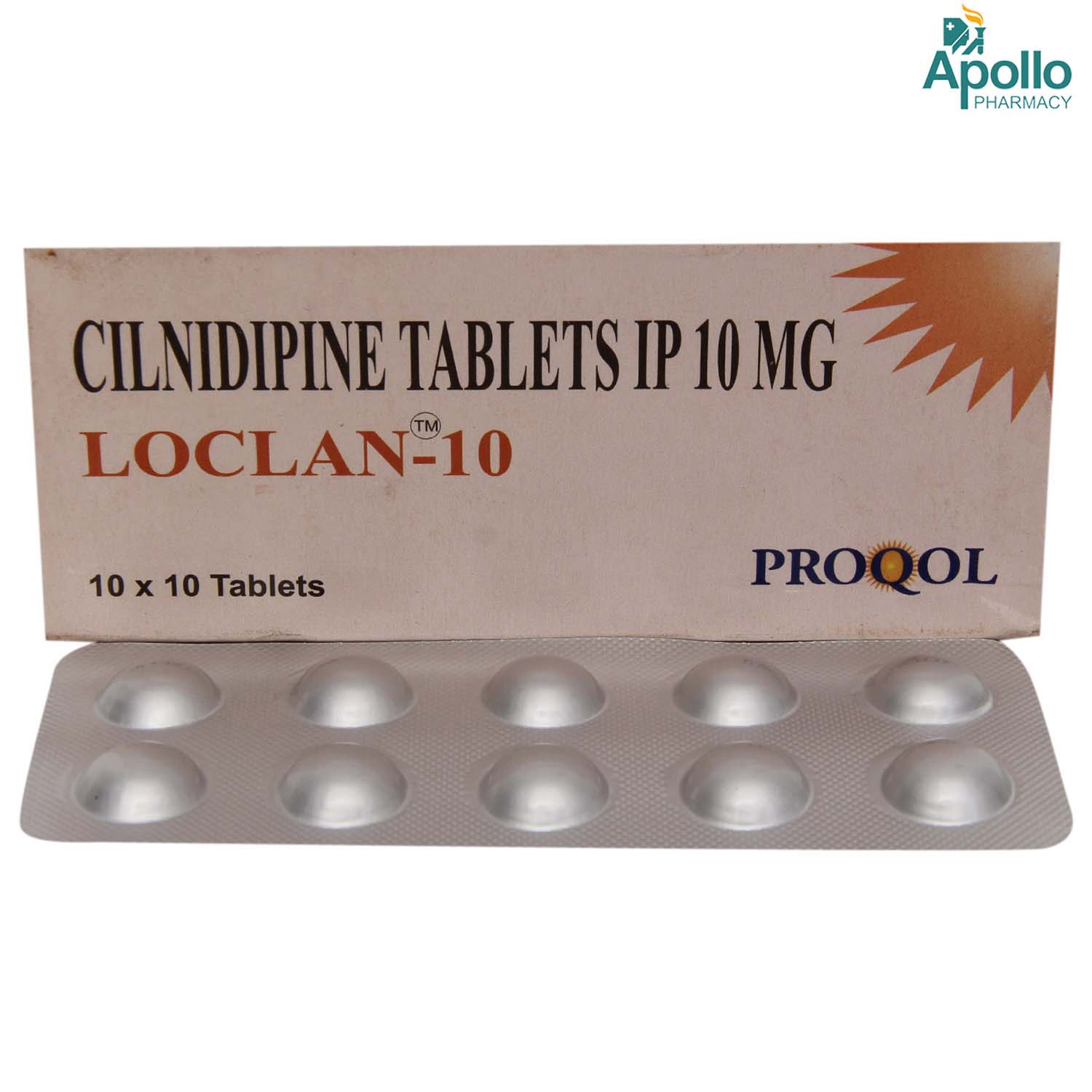 Loclan-10 Tablet 10's, Pack of 10 TABLETS Loclan-10 Tablet 10's, Pack of 10 TABLETS