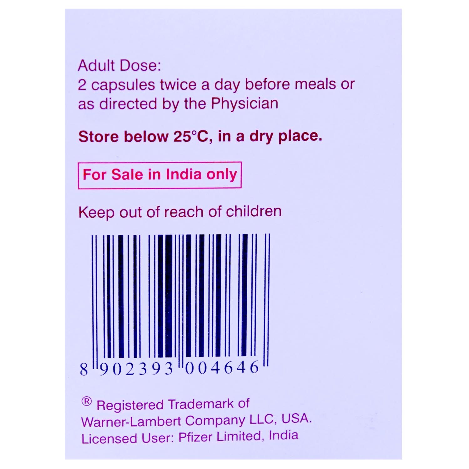 Lopid Capsule 10's, Pack of 10 CAPSULES Lopid Capsule 10's, Pack of 10 CAPSULES