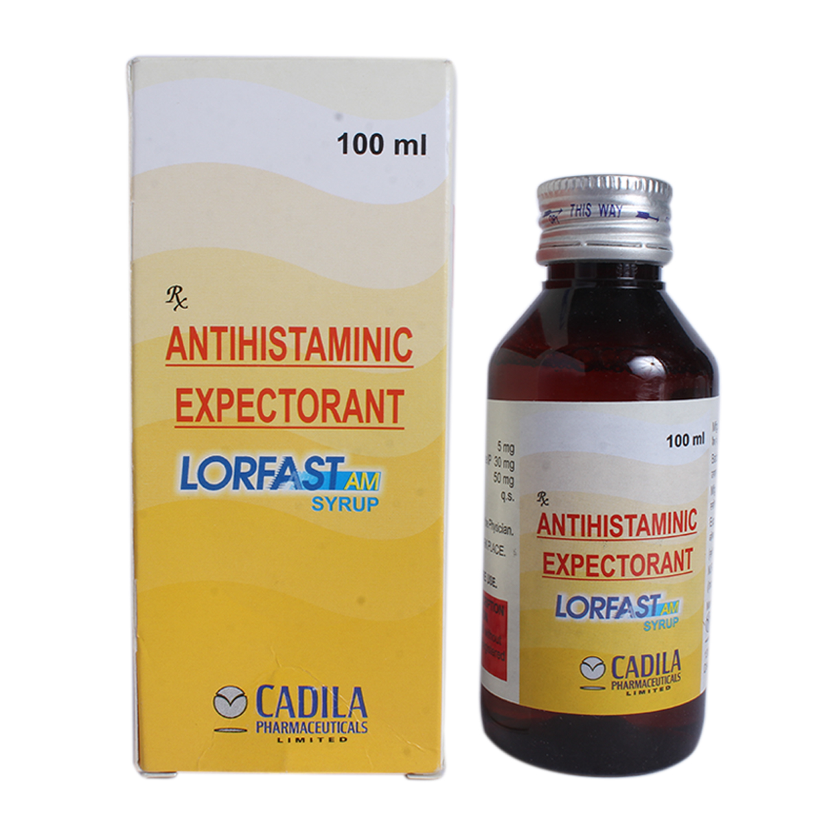 Lorfast AM Syrup 100 ml, Pack of 1 Lorfast AM Syrup 100 ml, Pack of 1