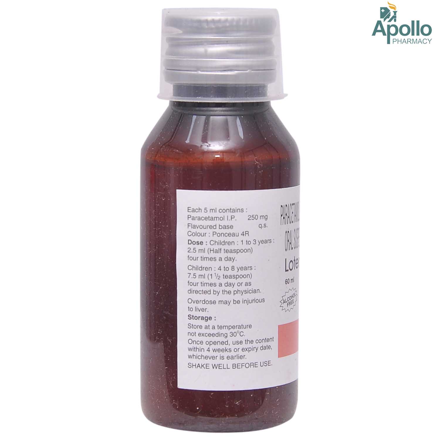 Lotemp Suspension 60 ml, Pack of 1 Suspension Lotemp Suspension 60 ml, Pack of 1 Suspension