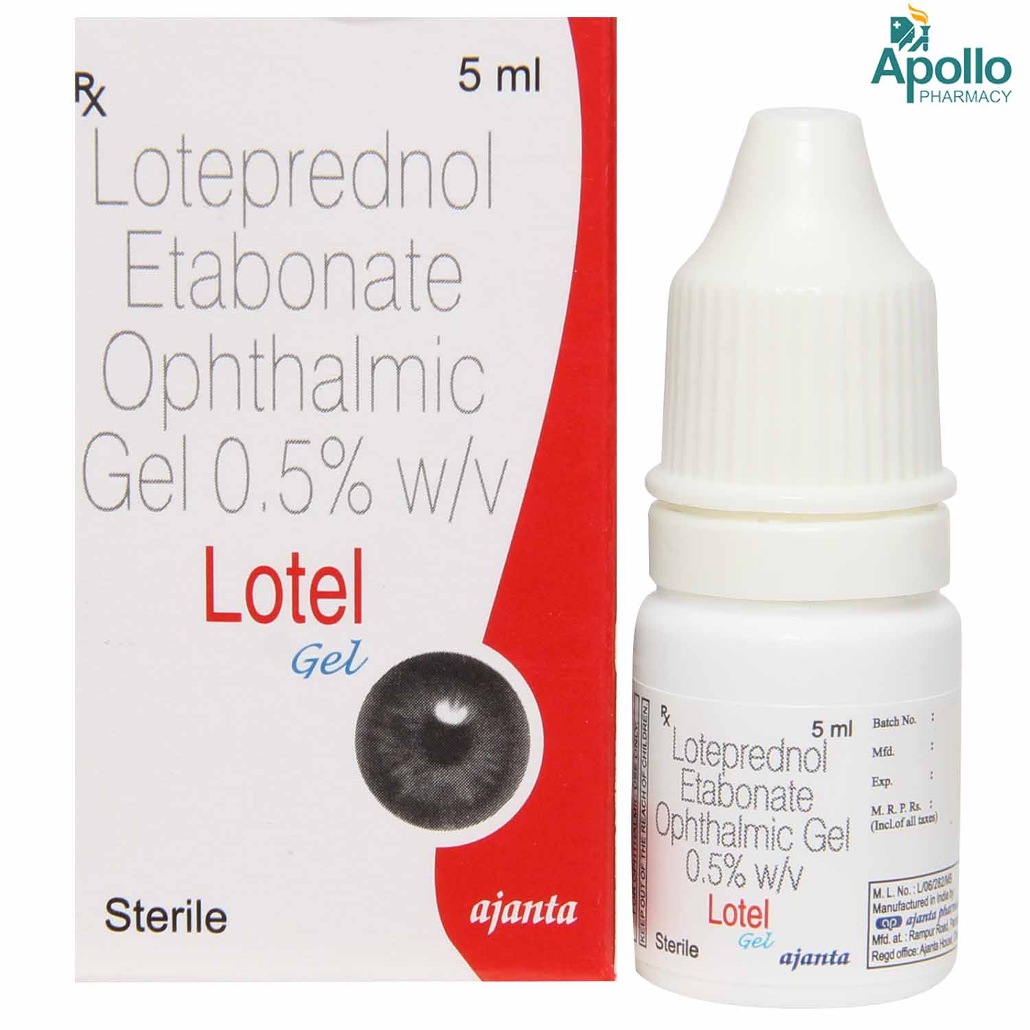 Lotel Eye Gel 5 ml, Pack of 1 EYE GEL Lotel Eye Gel 5 ml, Pack of 1 EYE GEL