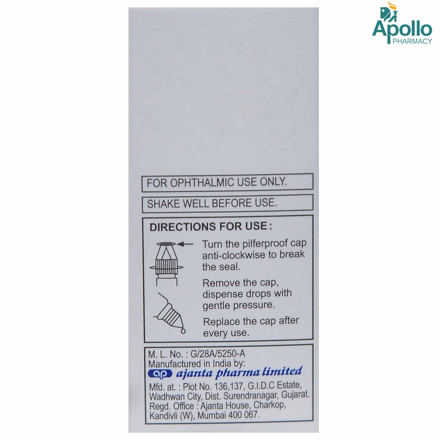 Lotegate Eye Drops 5 ml, Pack of 1 EYE DROPS Lotegate Eye Drops 5 ml, Pack of 1 EYE DROPS