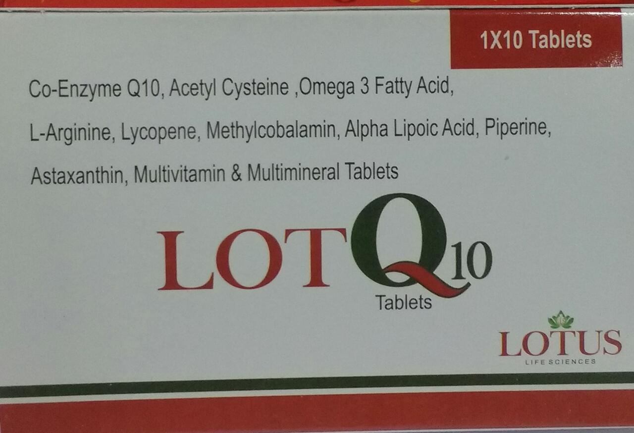 Buy LOTQ 10MG TABLET 10'S  Online