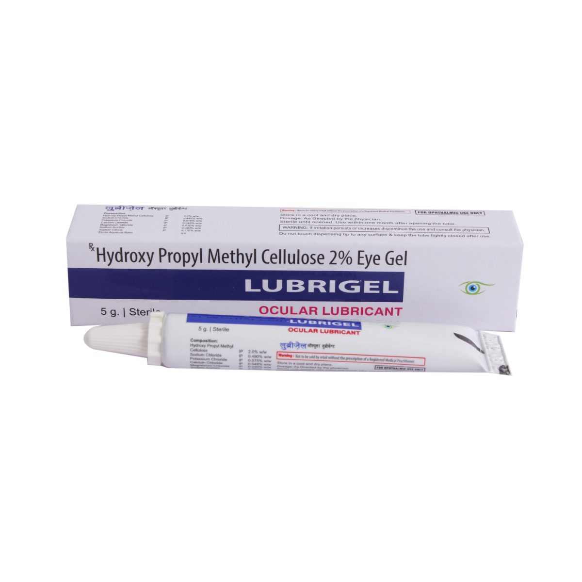 Buy Lubrigel Ocular Lubricant Eye Gel 5 gm Online