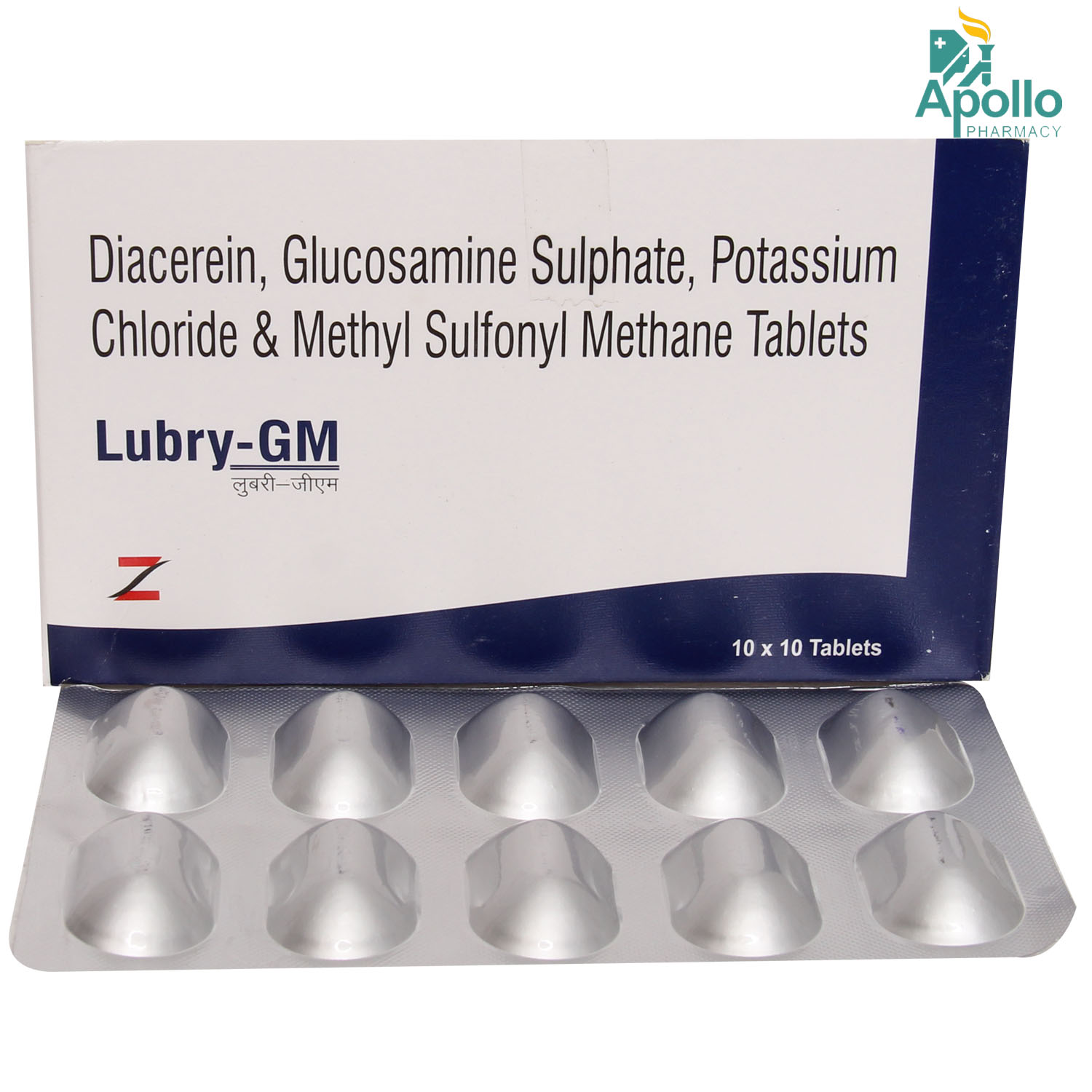 Lubry-GM Tablet 10's, Pack of 10 TABLETS Lubry-GM Tablet 10's, Pack of 10 TABLETS