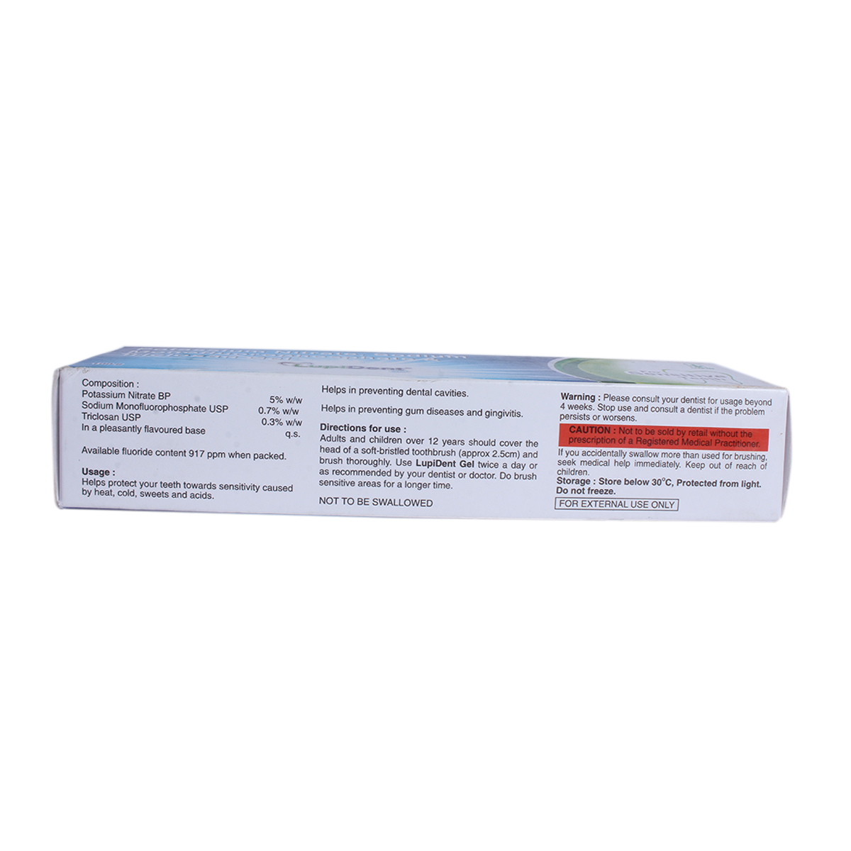 Lupident Gel 100 gm, Pack of 1 GEL Lupident Gel 100 gm, Pack of 1 GEL