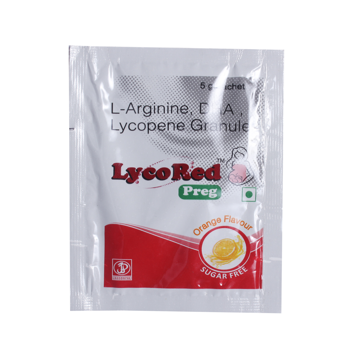 Lycored Preg Sugar Free Orange Sachet 5 gm, Pack of 1 GRANULES Lycored Preg Sugar Free Orange Sachet 5 gm, Pack of 1 GRANULES
