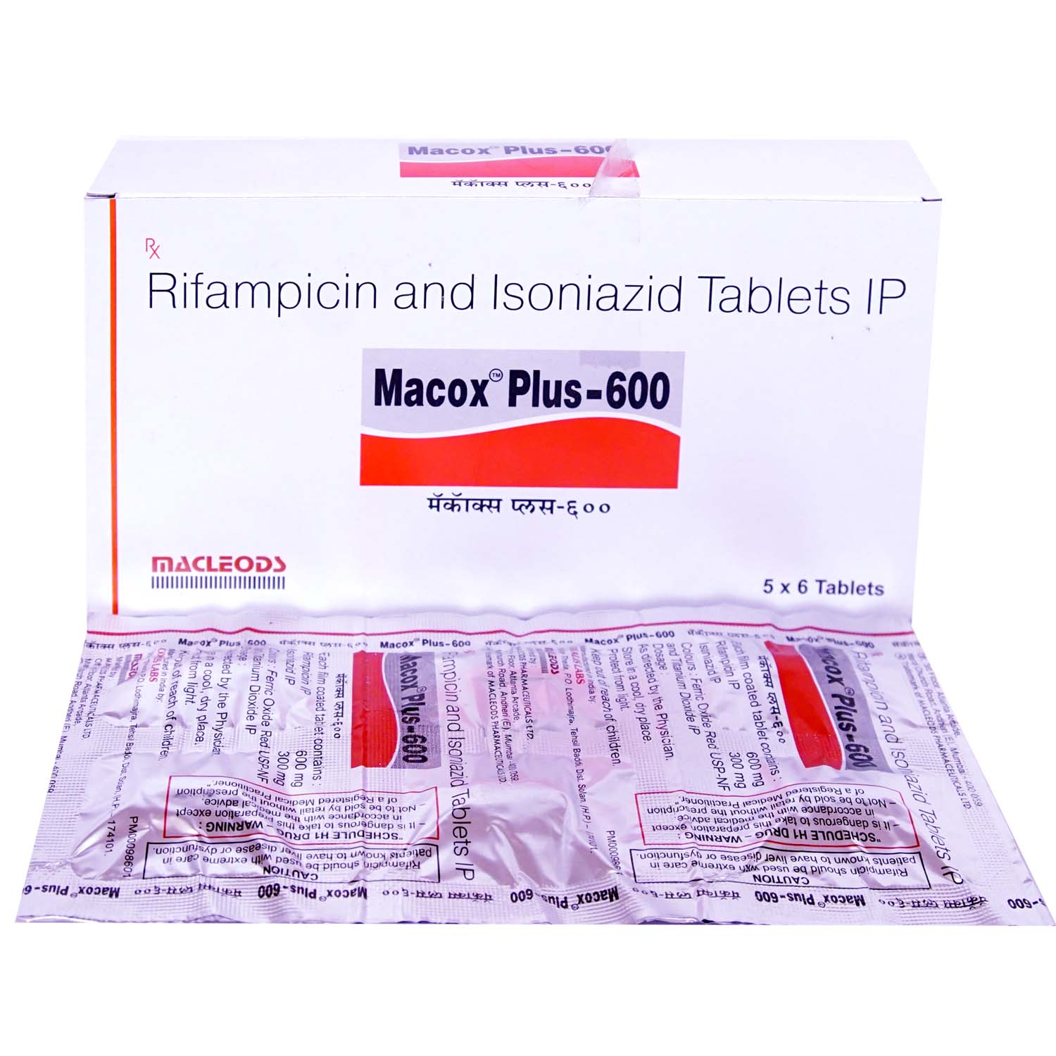 Buy Macox Plus 600 Tablet 6's Online