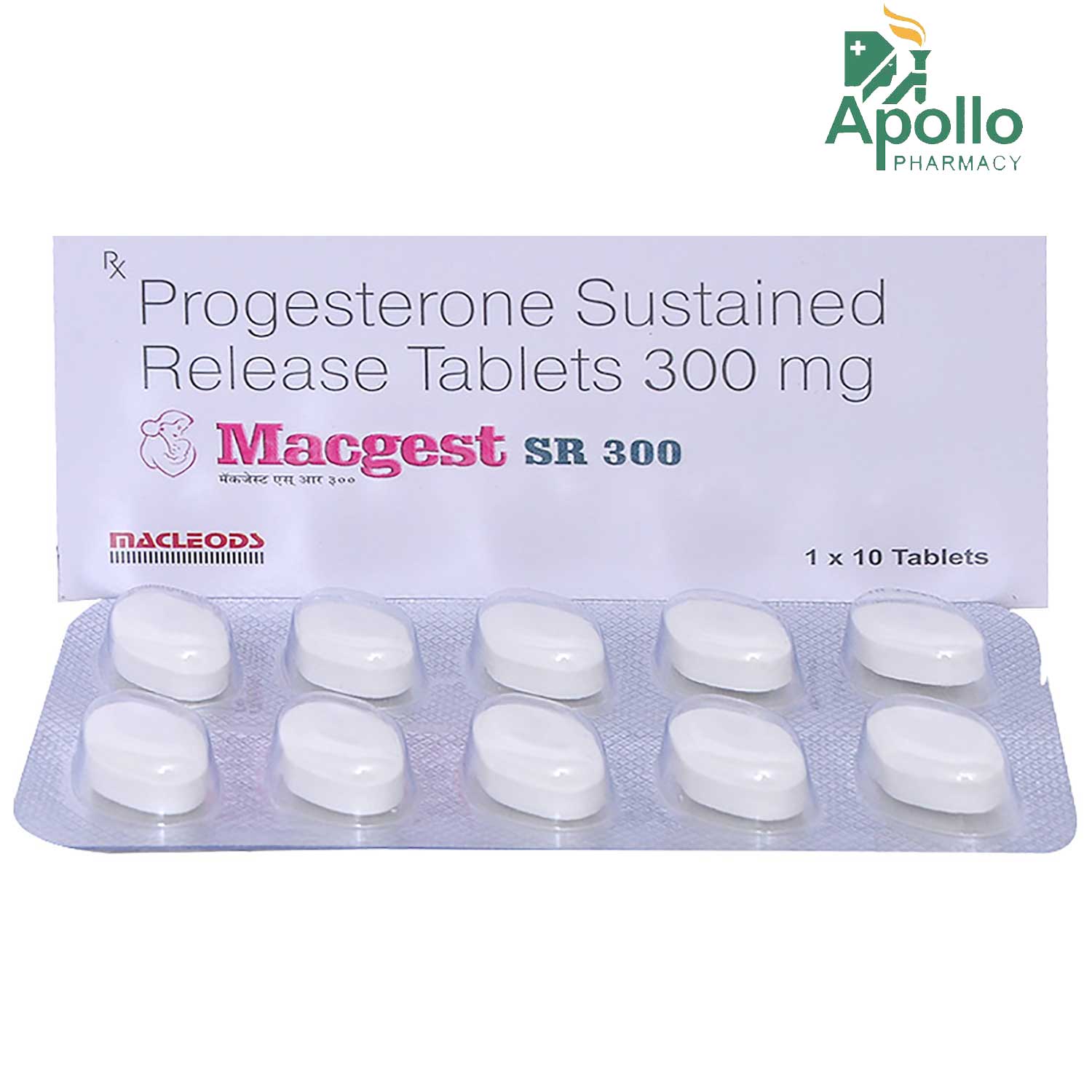 Macgest SR 300 Tablet 10's, Pack of 10 TabletS Macgest SR 300 Tablet 10's, Pack of 10 TabletS