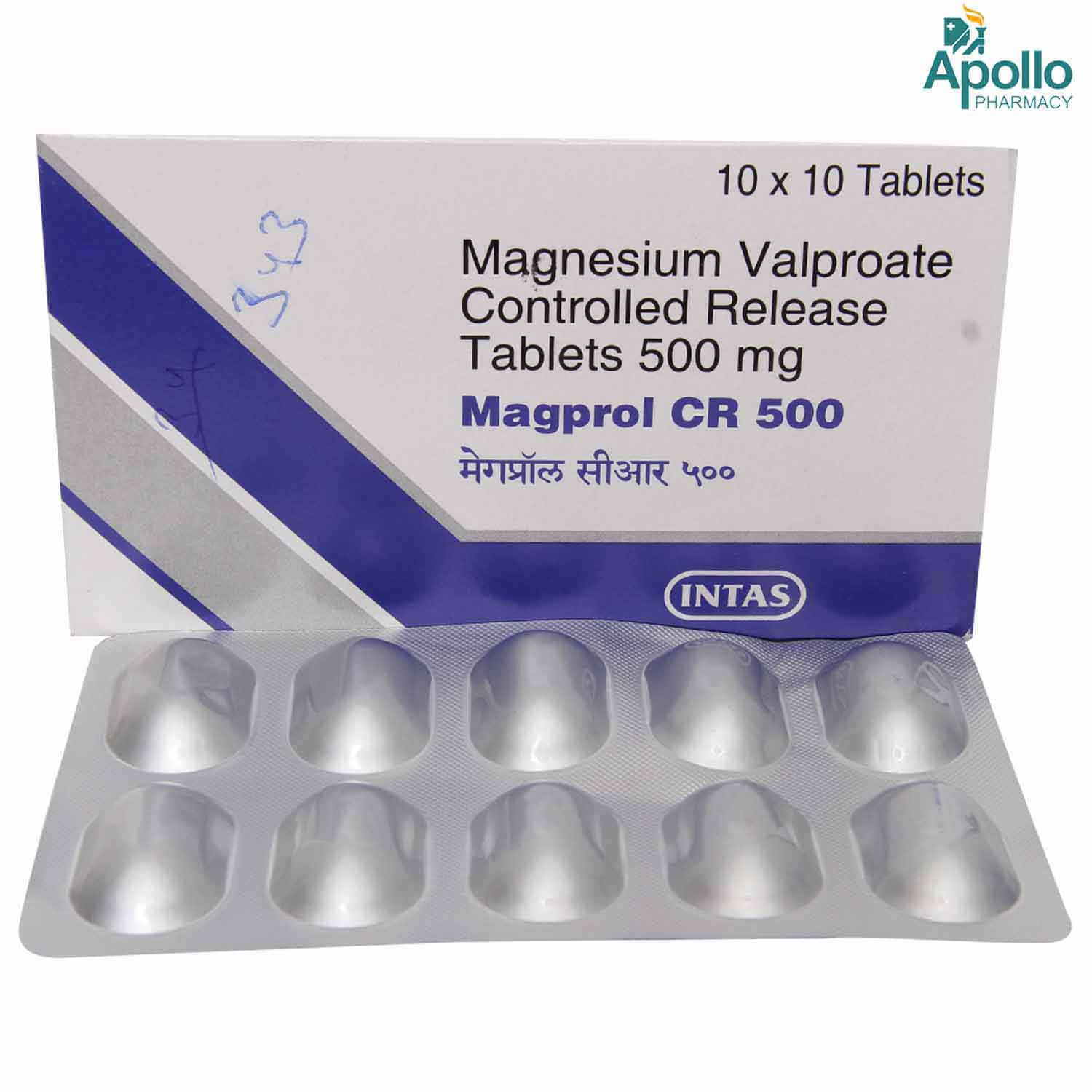Magprol CR 500 Tablet 10's, Pack of 10 TABLETS Magprol CR 500 Tablet 10's, Pack of 10 TABLETS
