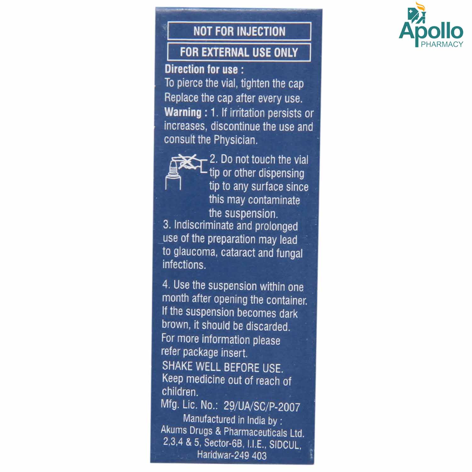 Mahaflox LP Eye Drops 5 ml, Pack of 1 EYE DROPS Mahaflox LP Eye Drops 5 ml, Pack of 1 EYE DROPS