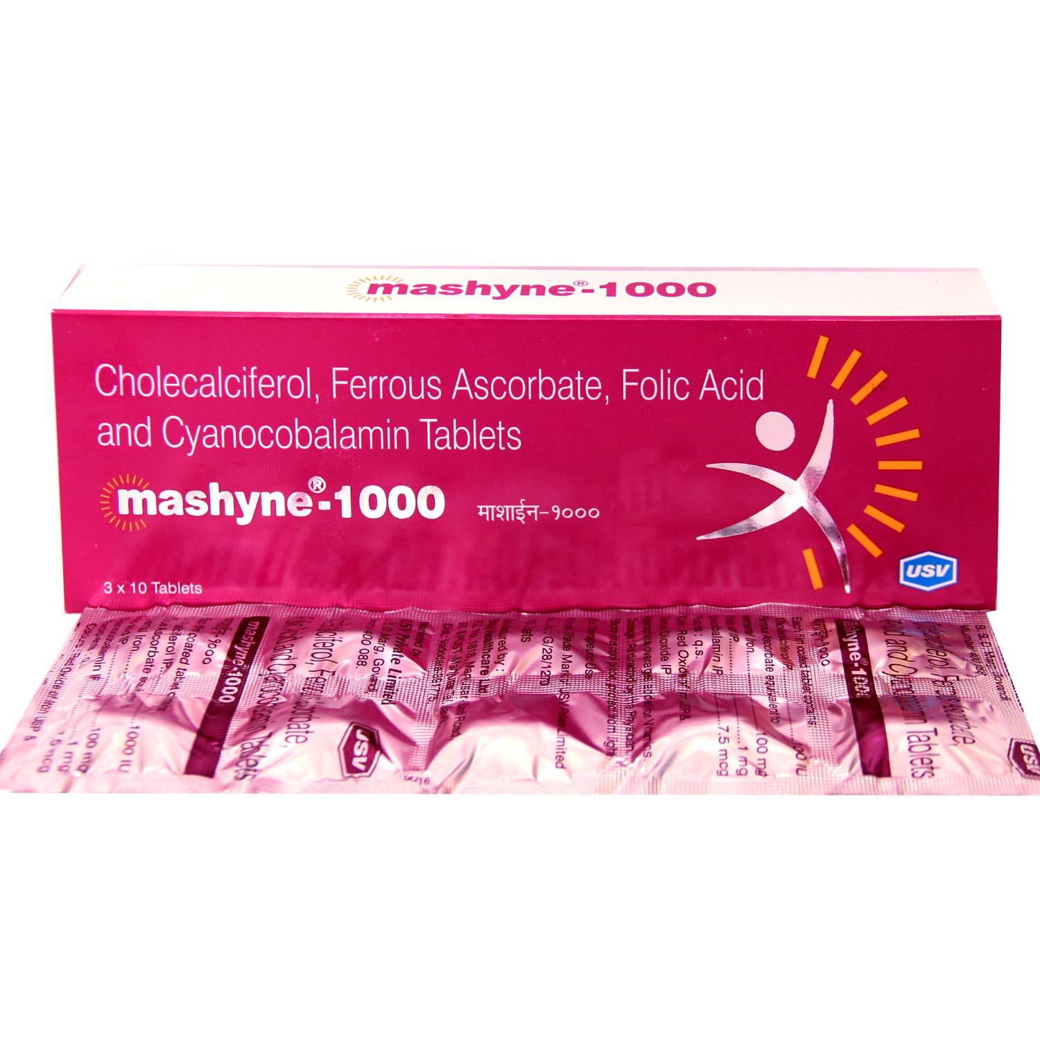 Buy Mashyne-1000 Tablet 10's Online