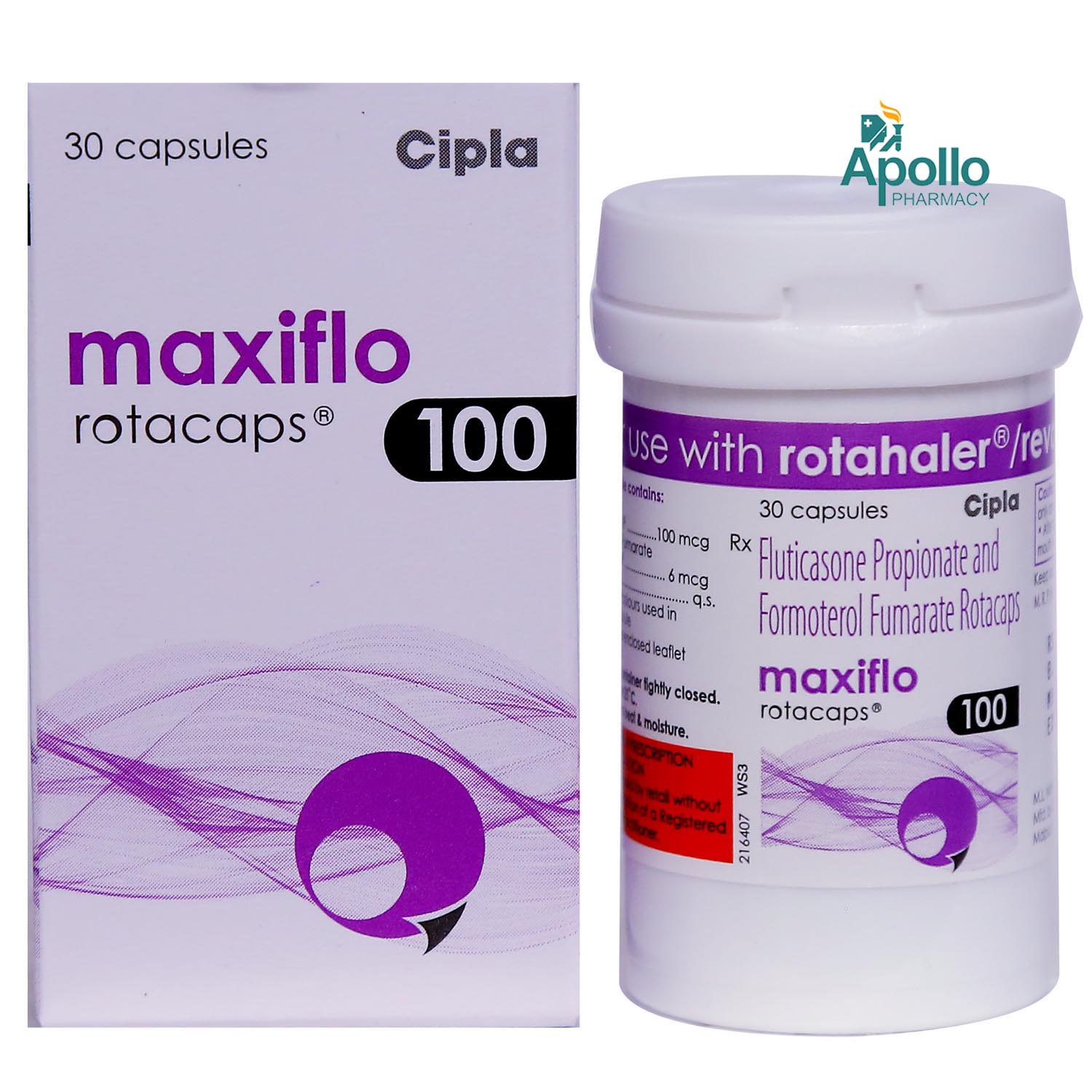 Buy Maxiflo 100 Rotacaps Online