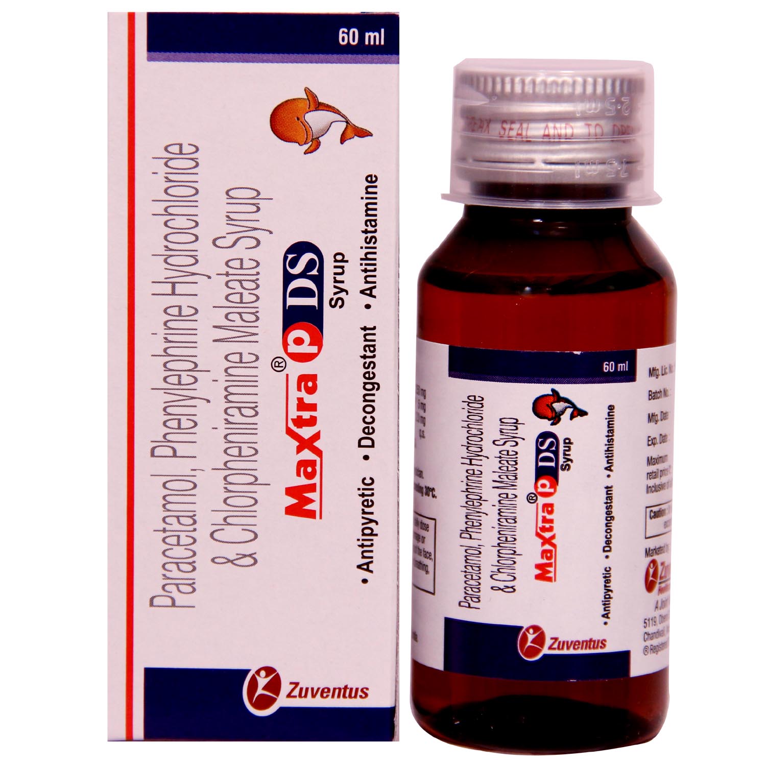 Maxtra P DS Syrup 60 ml, Pack of 1 Maxtra P DS Syrup 60 ml, Pack of 1