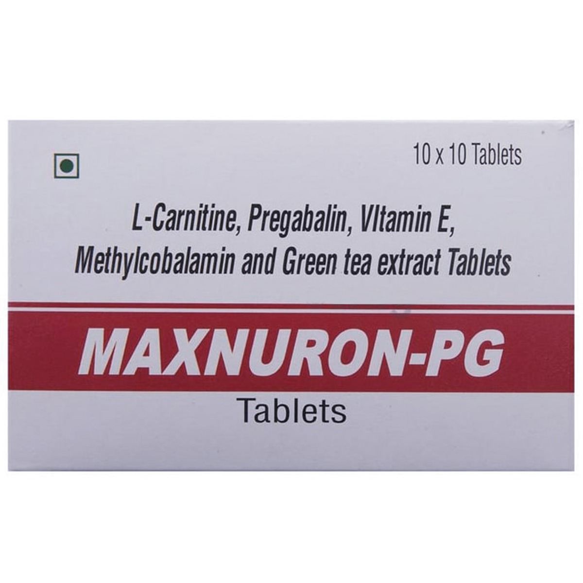 Buy Maxnuron-PG Tablet 10's Online