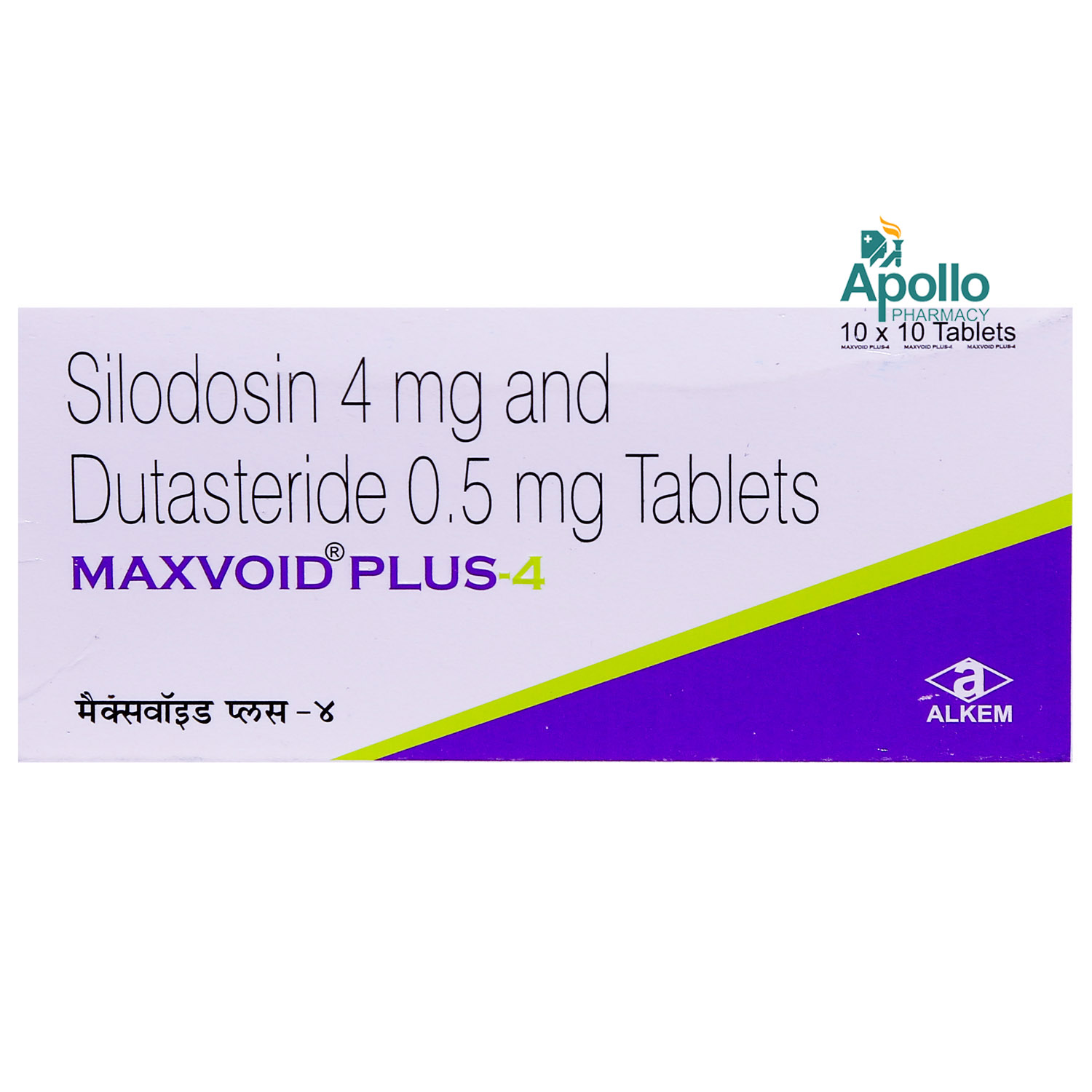 Maxvoid Plus 4 Tablet 10's, Pack of 10 Maxvoid Plus 4 Tablet 10's, Pack of 10