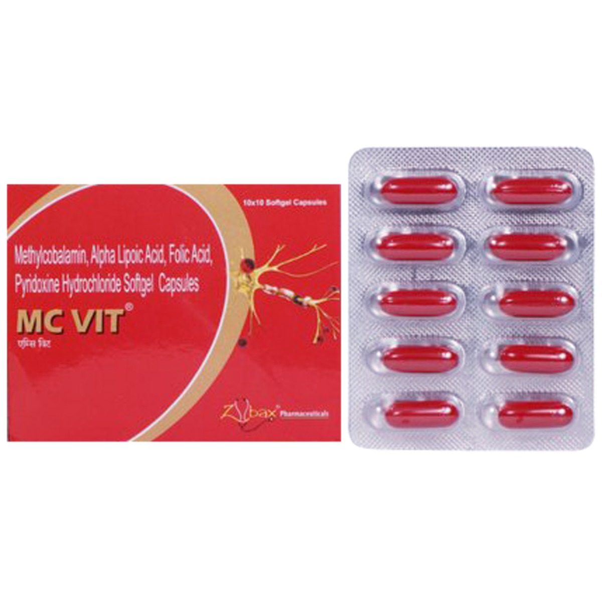 MC Vit Capsule 10's, Pack of 10 CAPSULES MC Vit Capsule 10's, Pack of 10 CAPSULES