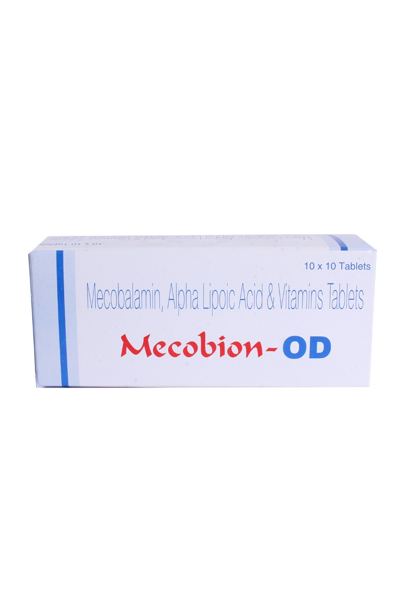 Mecobion OD Tablet 10's, Pack of 10 TABLETS Mecobion OD Tablet 10's, Pack of 10 TABLETS