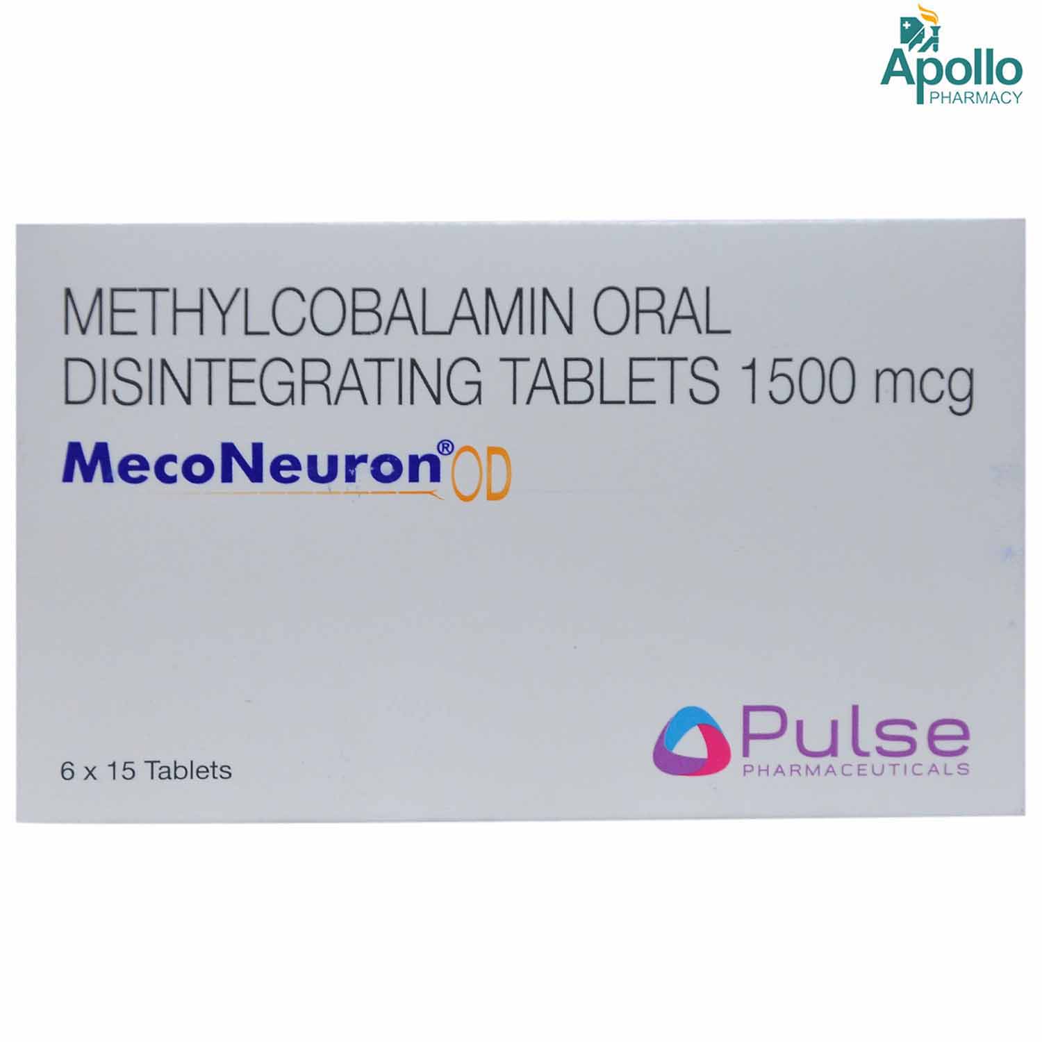 Meconeuron Od 1500mg Tablet, Pack of 15 TABLETS Meconeuron Od 1500mg Tablet, Pack of 15 TABLETS