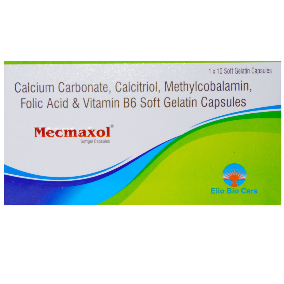 Buy Mecmaxol Softgel Capsule 10's Online