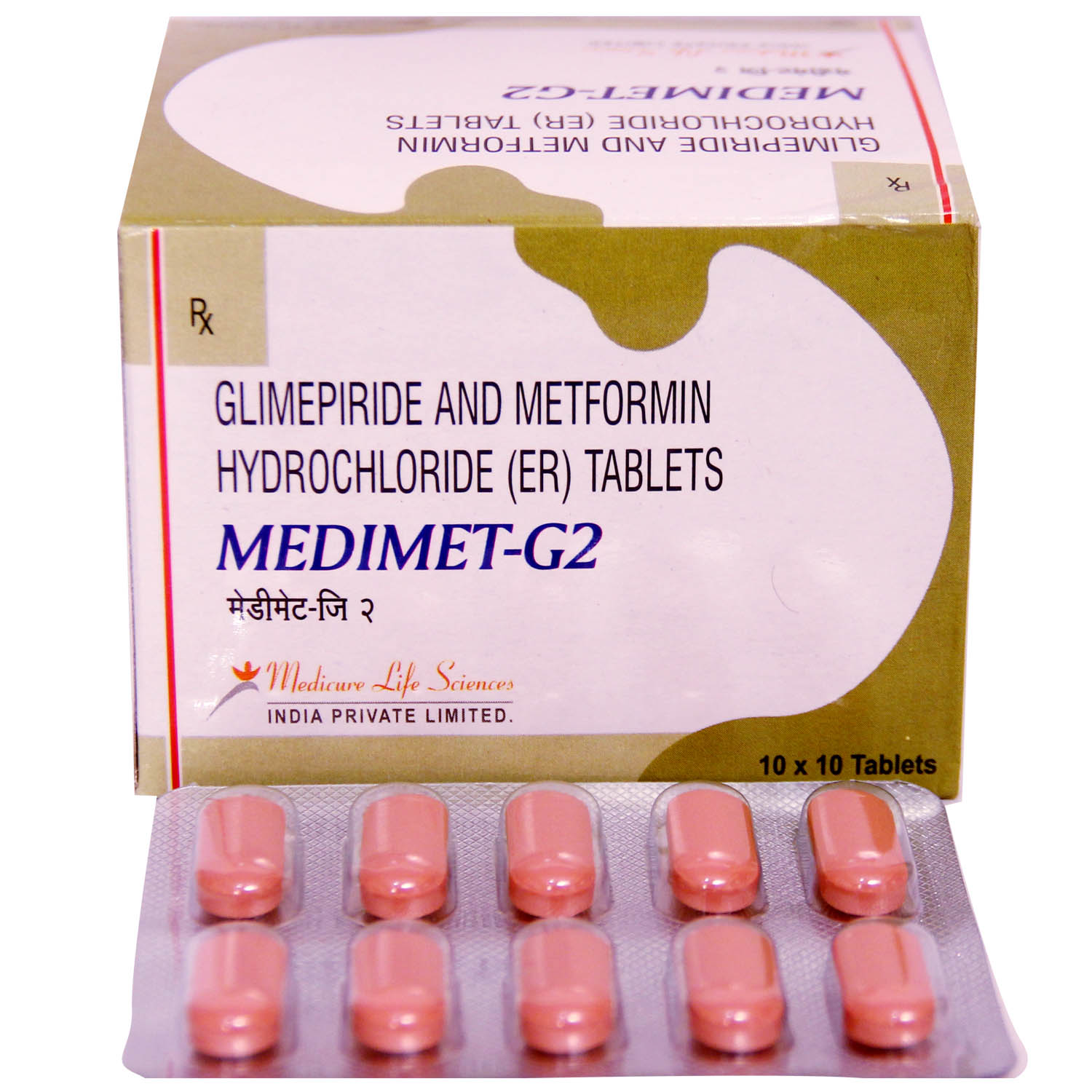 MEDIMET G2 TABLET, Pack of 10 TABLETS MEDIMET G2 TABLET, Pack of 10 TABLETS