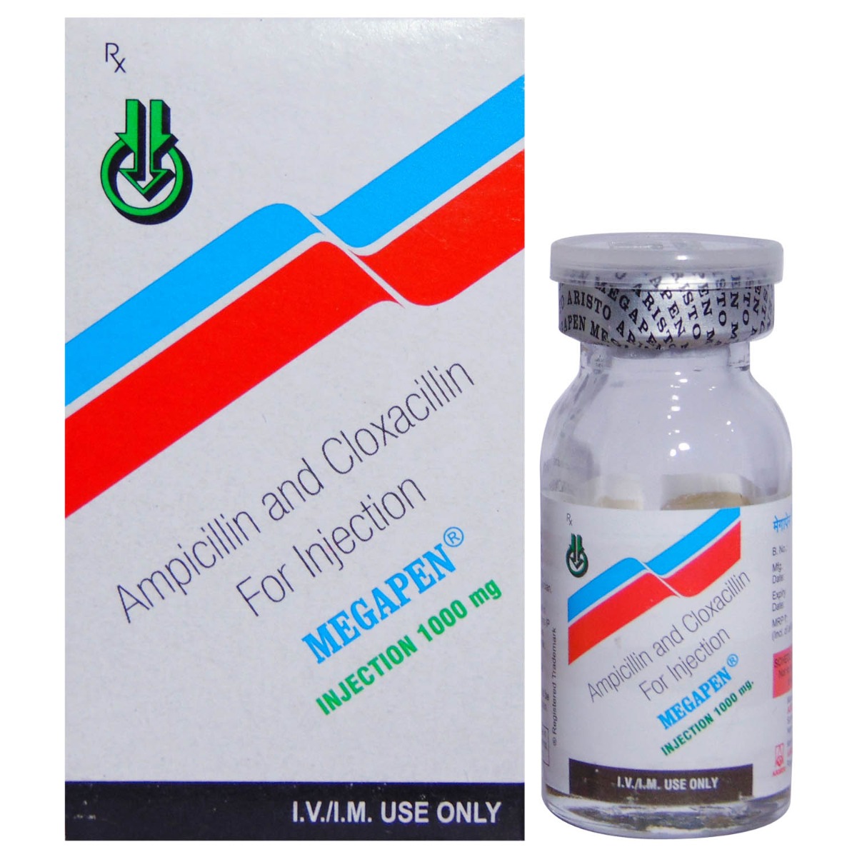 Megapen 1 gm Injection 1's, Pack of 1 Injection Megapen 1 gm Injection 1's, Pack of 1 Injection