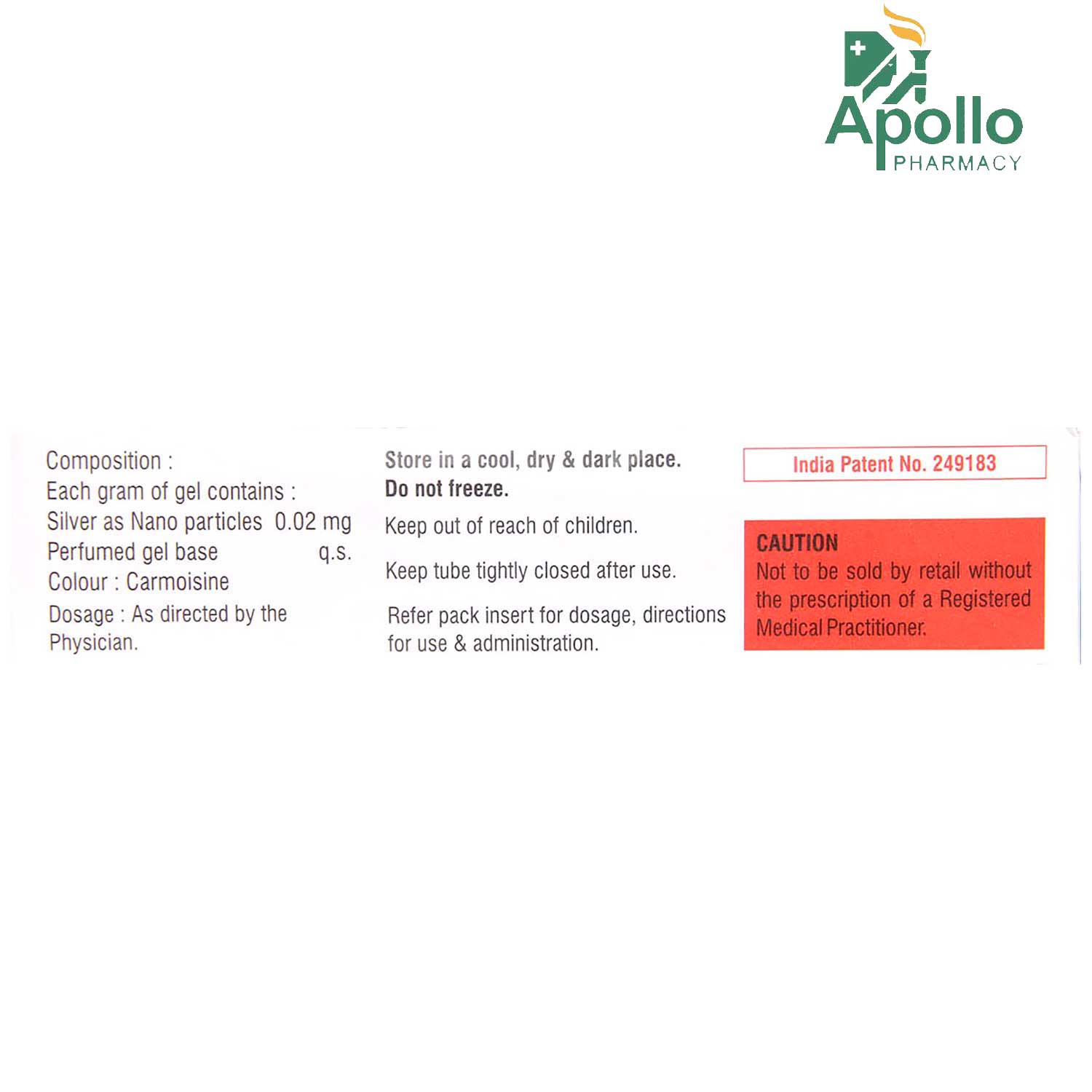 Meganano Gel 50 gm, Pack of 1 GEL Meganano Gel 50 gm, Pack of 1 GEL