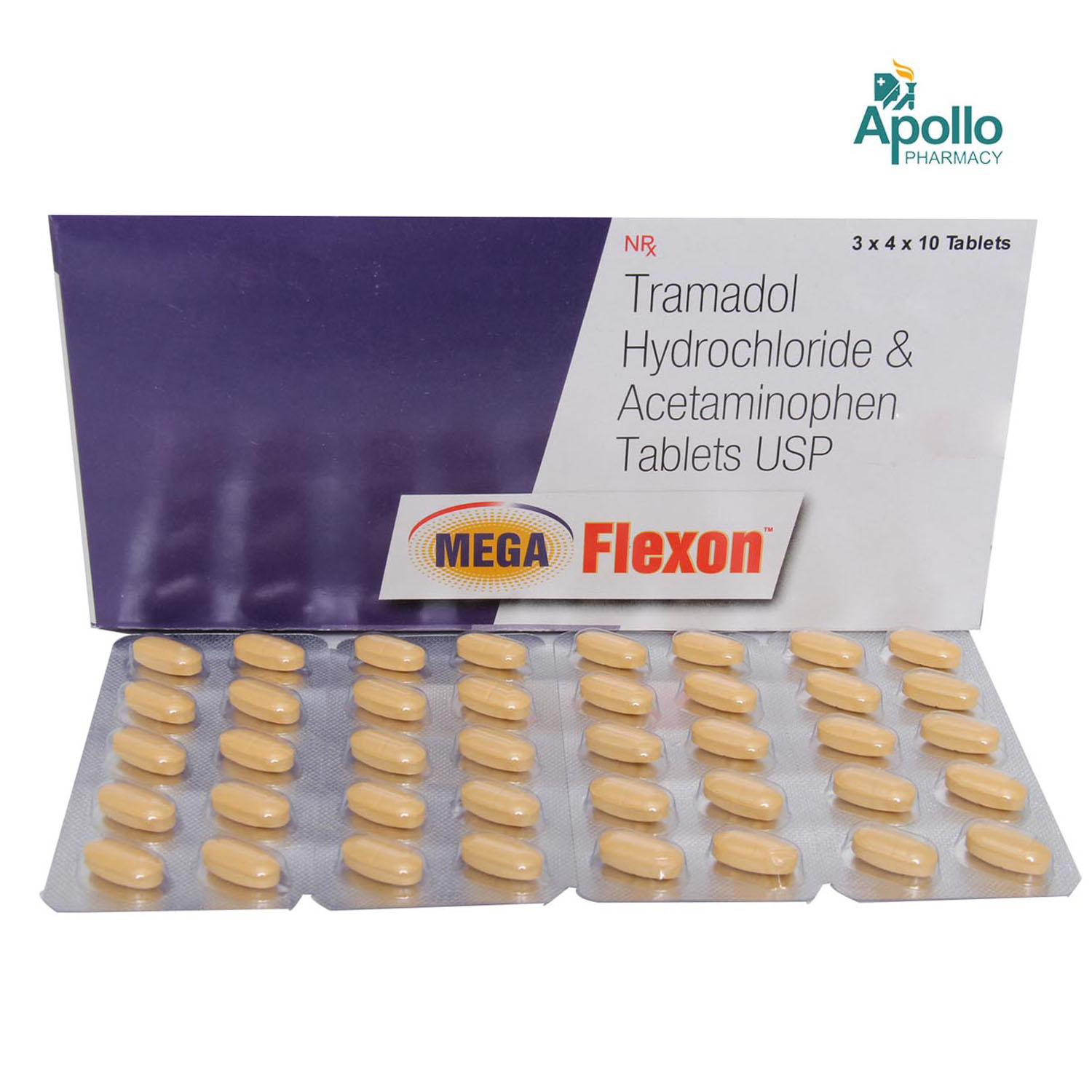MEGA FLEXON TABLET 10'S, Pack of 10 TabletS MEGA FLEXON TABLET 10'S, Pack of 10 TabletS