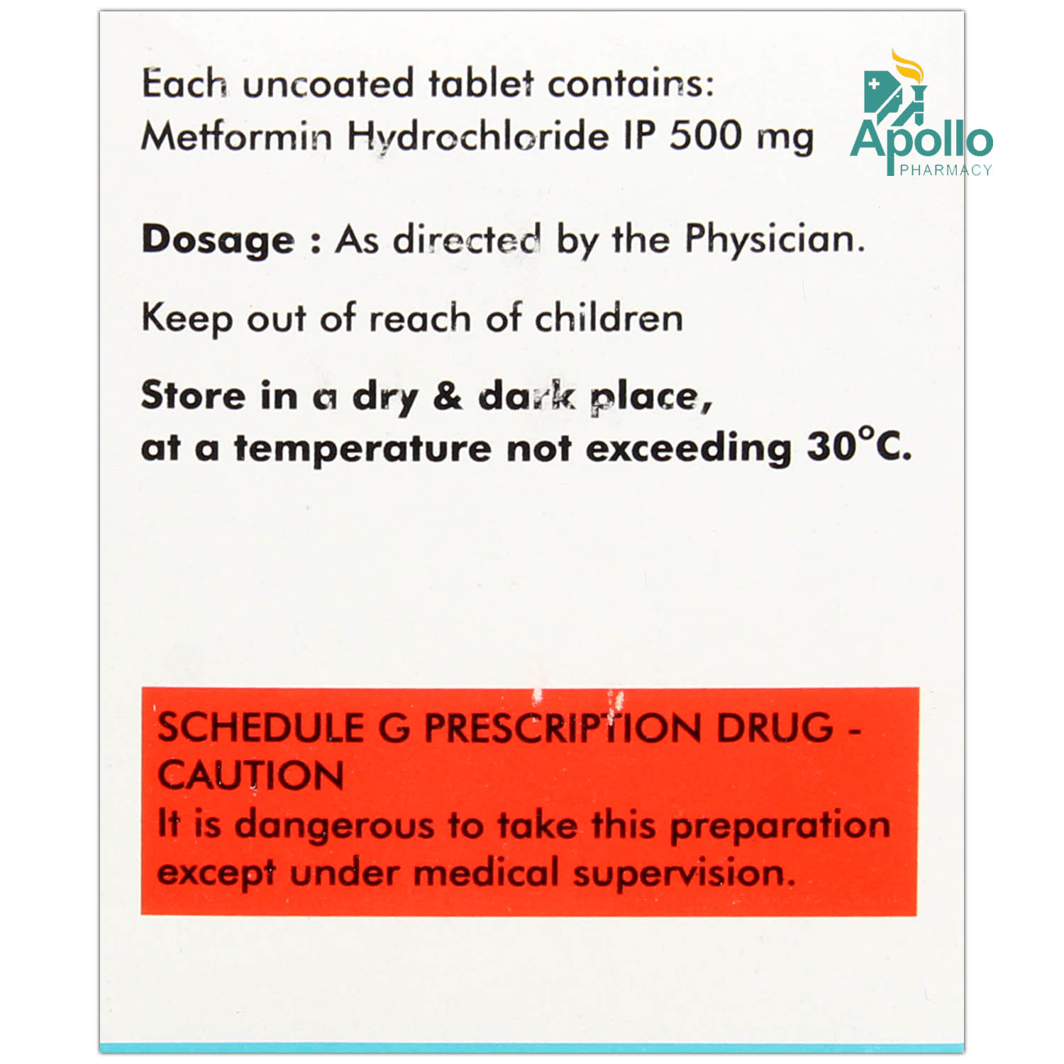 Melmet 500 Tablet 20's, Pack of 20 TABLETS Melmet 500 Tablet 20's, Pack of 20 TABLETS