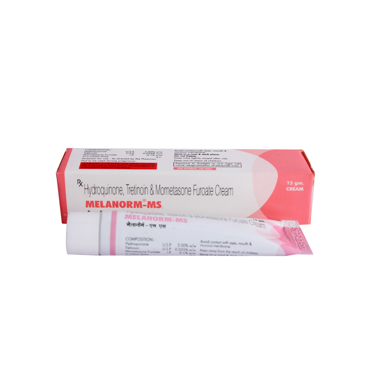 Melanorm Ms Cream15gm, Pack of 1 CREAM Melanorm Ms Cream15gm, Pack of 1 CREAM