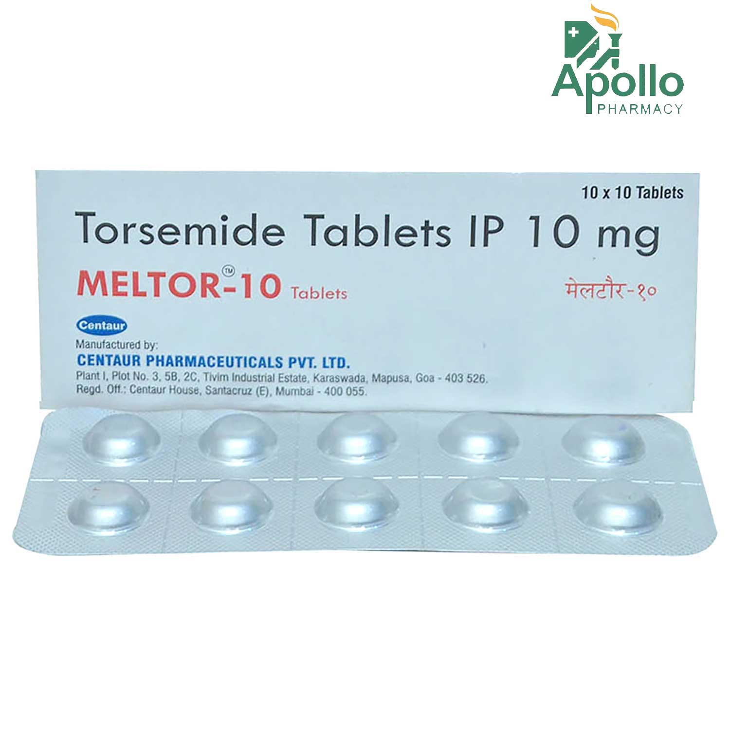 MELTOR 10MG TABLET, Pack of 10 TABLETS MELTOR 10MG TABLET, Pack of 10 TABLETS