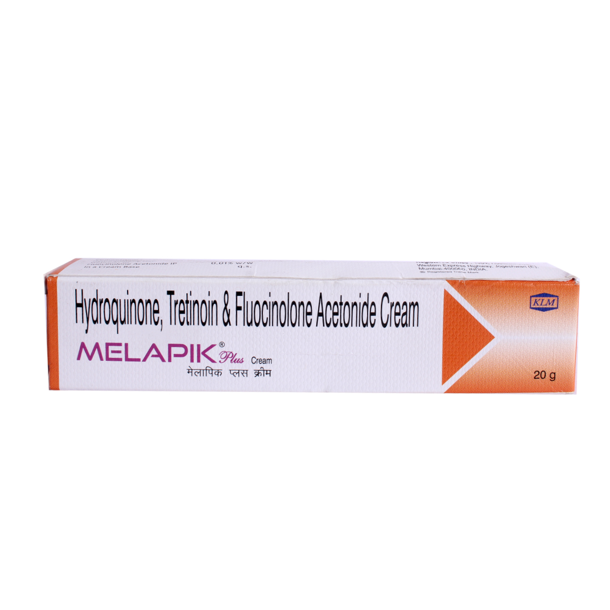 Buy Melapik Plus Cream 20 gm Online