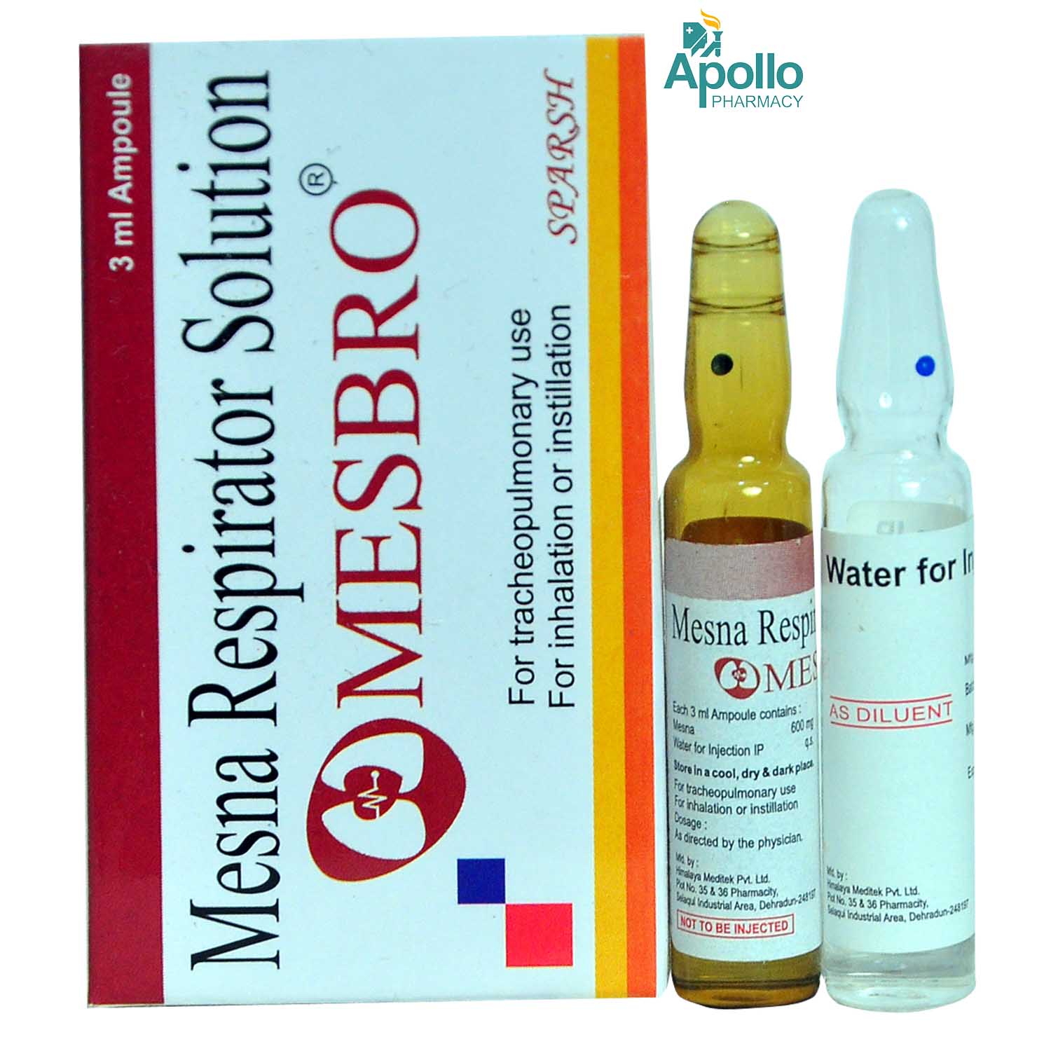 Mesbro Solution 3 ml, Pack of 1 Solution Mesbro Solution 3 ml, Pack of 1 Solution