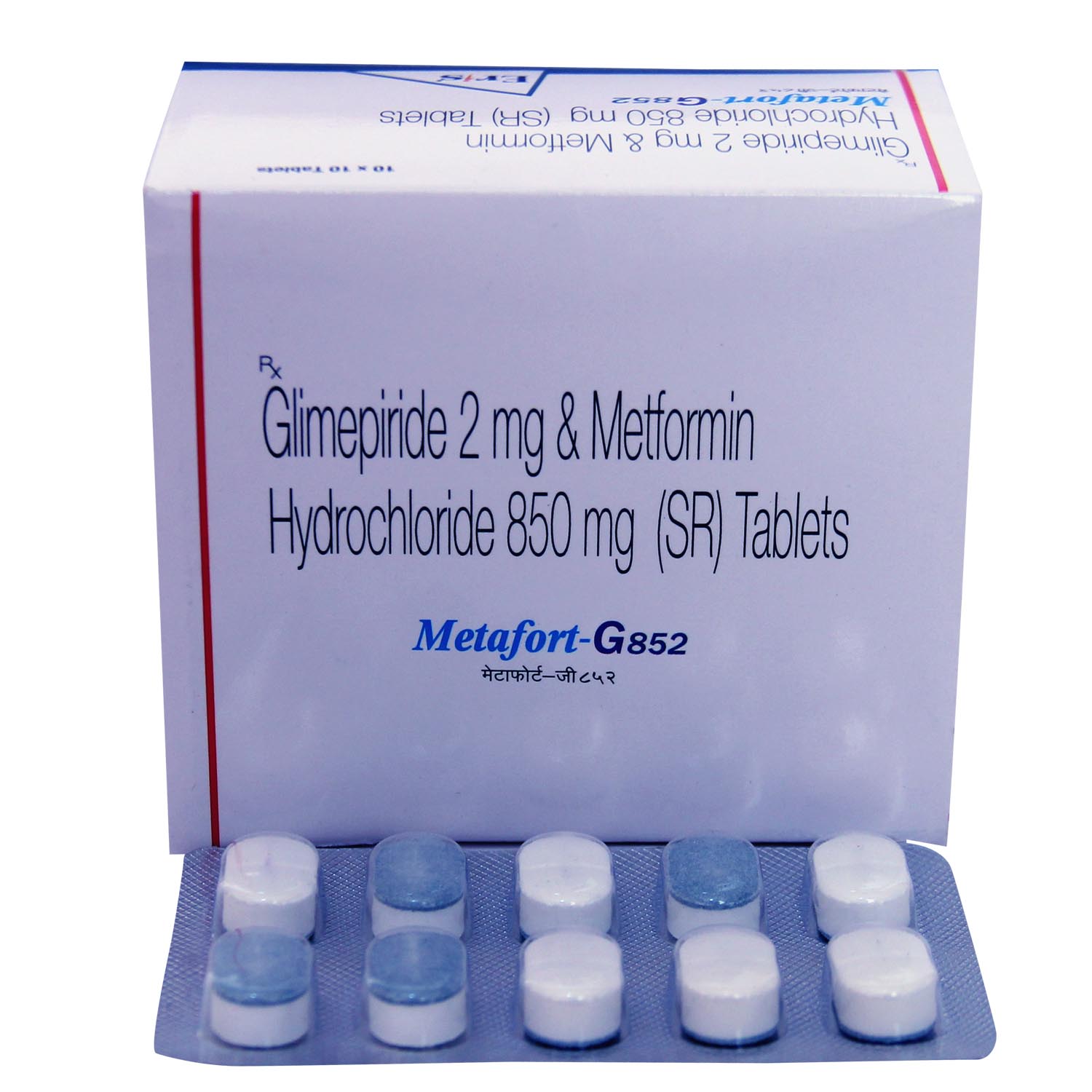 Metafort-G 852 Tablet 10's, Pack of 10 TABLETS Metafort-G 852 Tablet 10's, Pack of 10 TABLETS