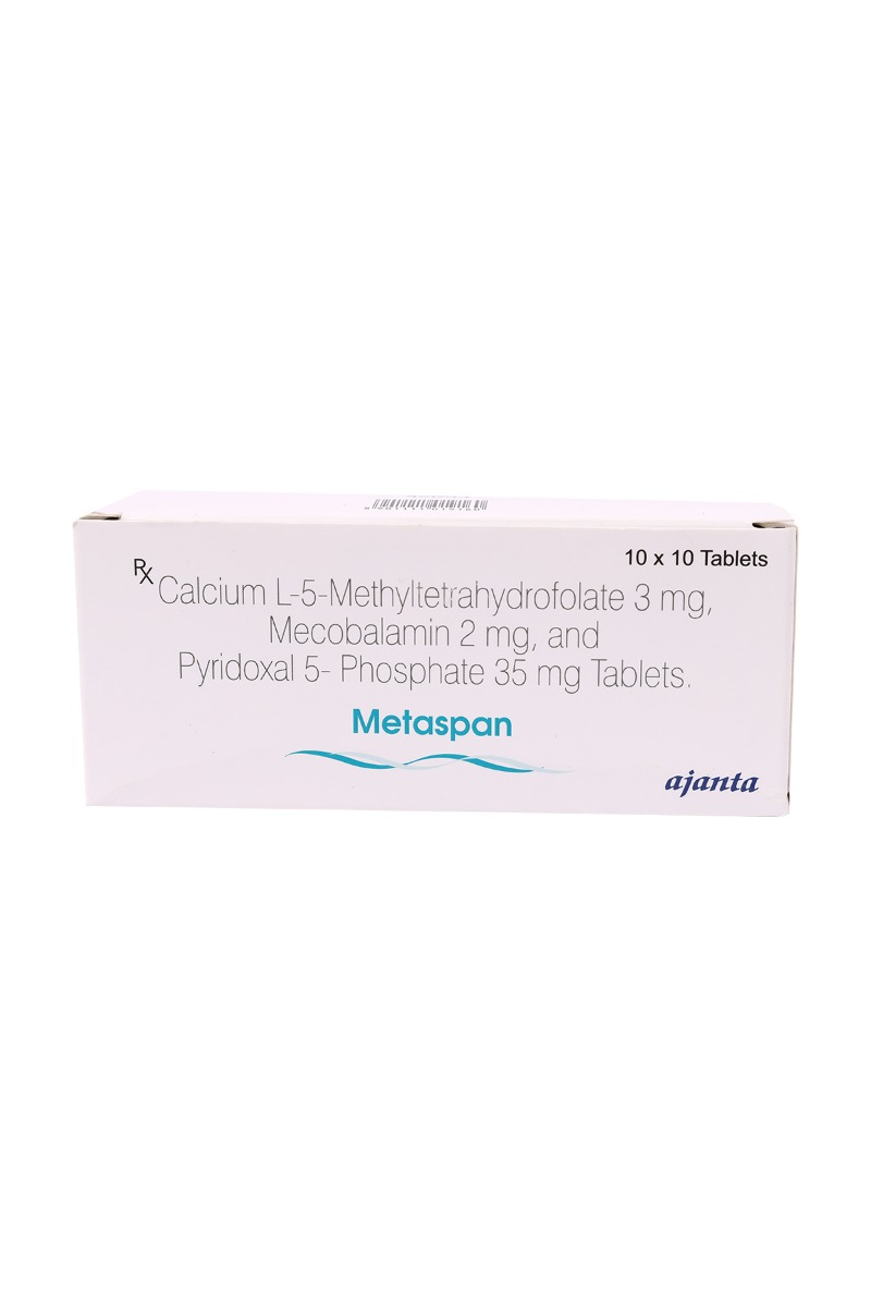 Metaspan Tablet 10's, Pack of 10 TabletS Metaspan Tablet 10's, Pack of 10 TabletS