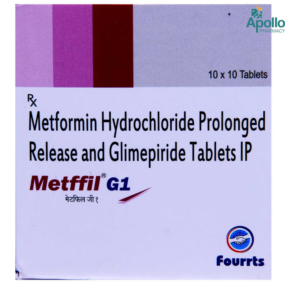 Metffil G1 Tablet 10's, Pack of 10 TABLETS Metffil G1 Tablet 10's, Pack of 10 TABLETS