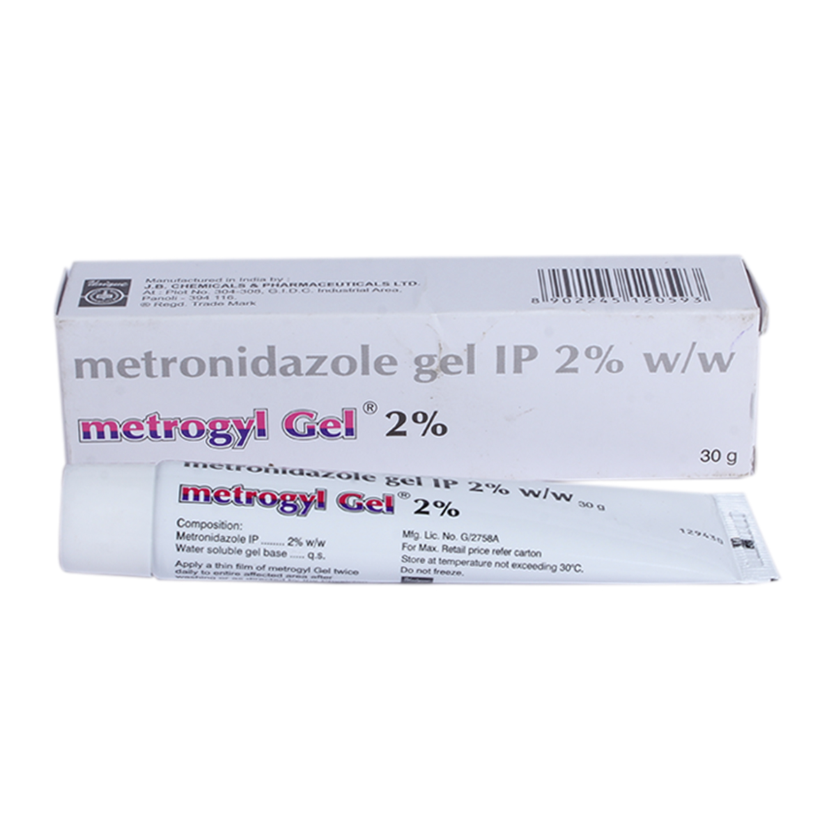 Metrogyl Gel 30 gm, Pack of 1 GEL Metrogyl Gel 30 gm, Pack of 1 GEL