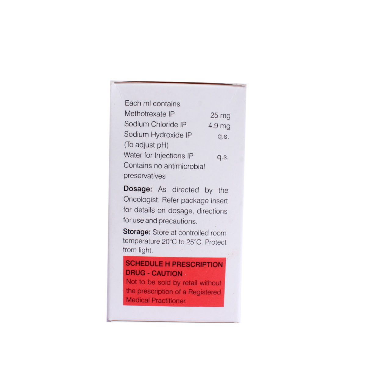 Methotex 1000 mg Injection 40 ml, Pack of 1 INJECTION Methotex 1000 mg Injection 40 ml, Pack of 1 INJECTION