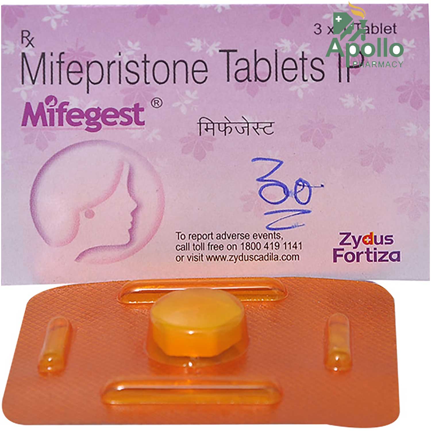 Mifegest Tablet 1's, Pack of 1 TABLET Mifegest Tablet 1's, Pack of 1 TABLET