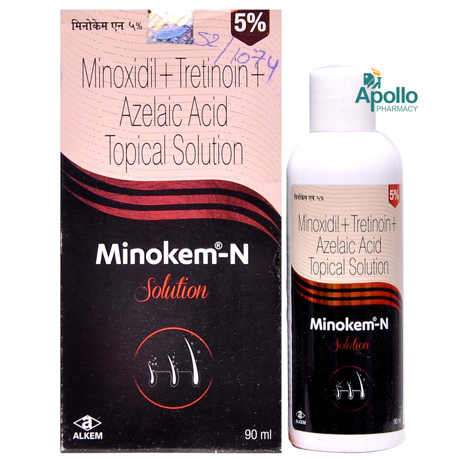 Minokem N 5% Solution 90 ml, Pack of 1 SOLUTION Minokem N 5% Solution 90 ml, Pack of 1 SOLUTION
