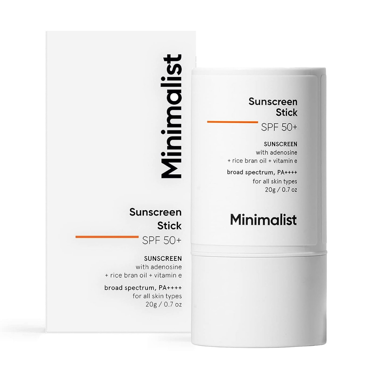 Minimalist SPF 50+ Sunscreen Stick, 20 gm, Pack of 1 Minimalist SPF 50+ Sunscreen Stick, 20 gm, Pack of 1