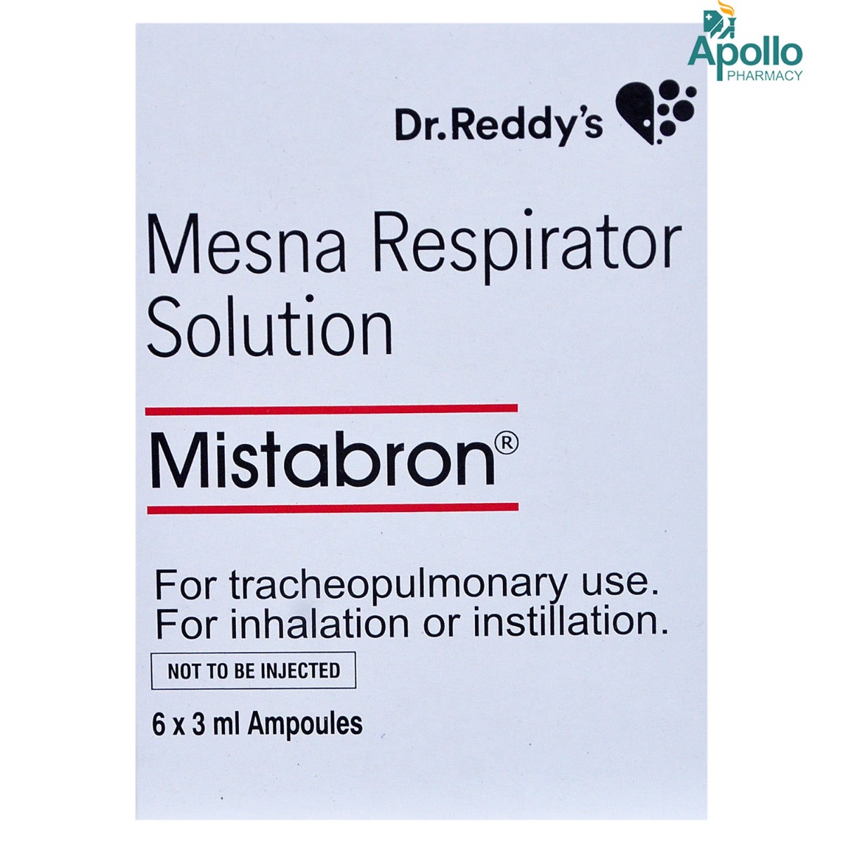 Mistabron Respirator Solution 3 ml, Pack of 1 SOLUTION Mistabron Respirator Solution 3 ml, Pack of 1 SOLUTION