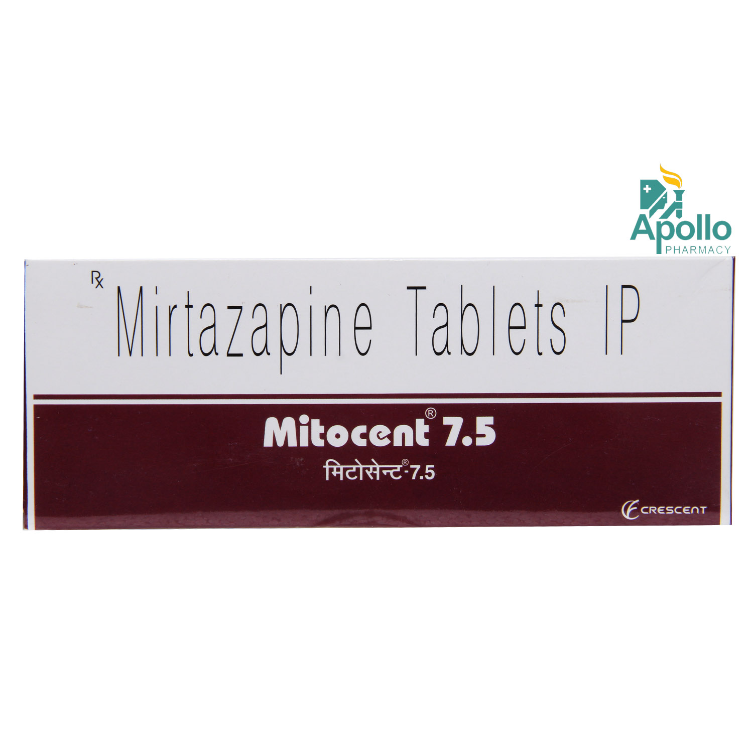 MITOCENT 7.5MG TABLET, Pack of 10 TABLETS MITOCENT 7.5MG TABLET, Pack of 10 TABLETS