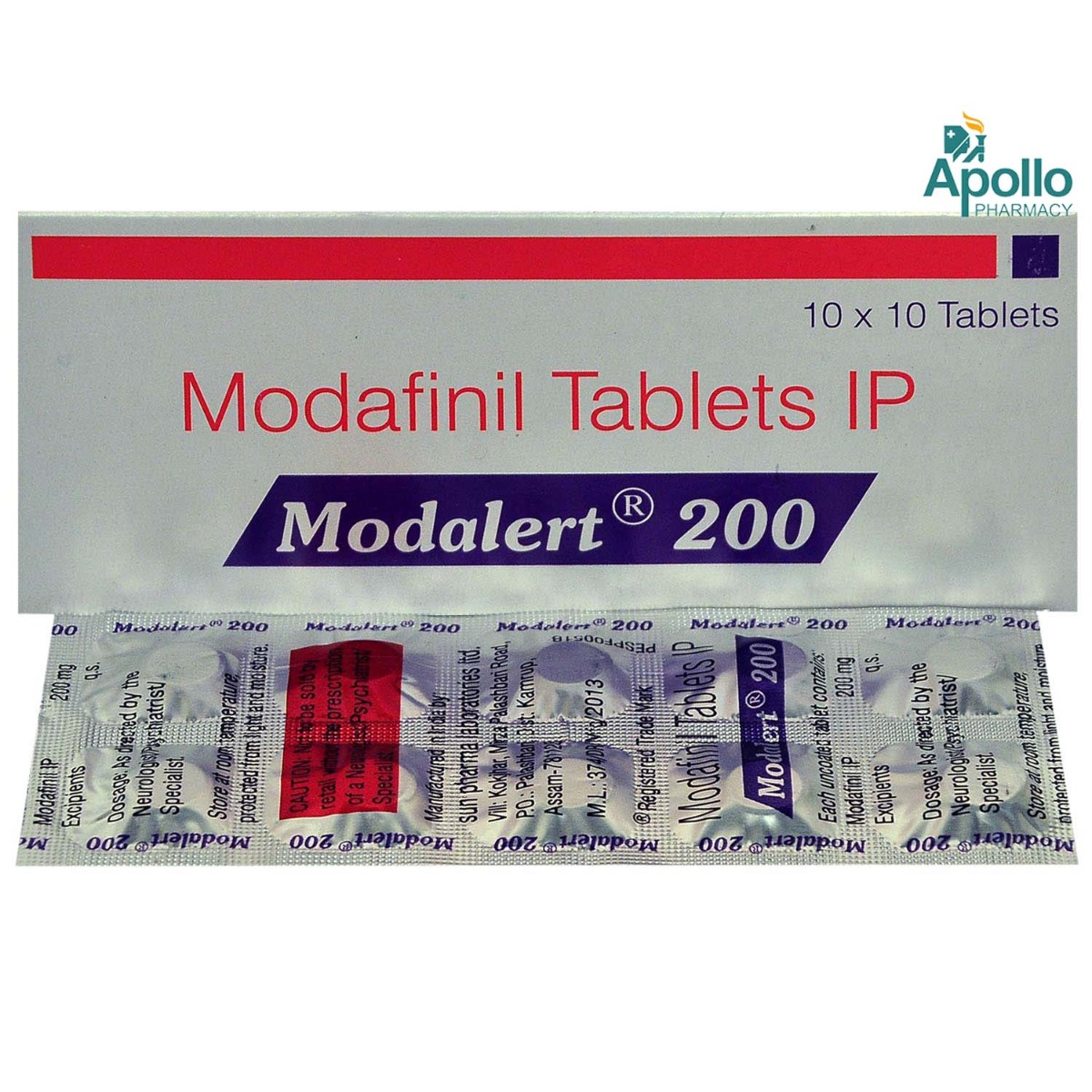 Modalert 200 Tablet 10's, Pack of 10 TABLETS Modalert 200 Tablet 10's, Pack of 10 TABLETS