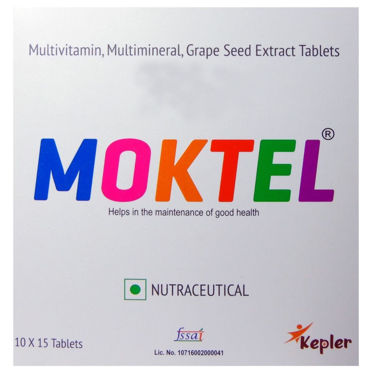 Moktel Tablet 15's, Pack of 15 Moktel Tablet 15's, Pack of 15