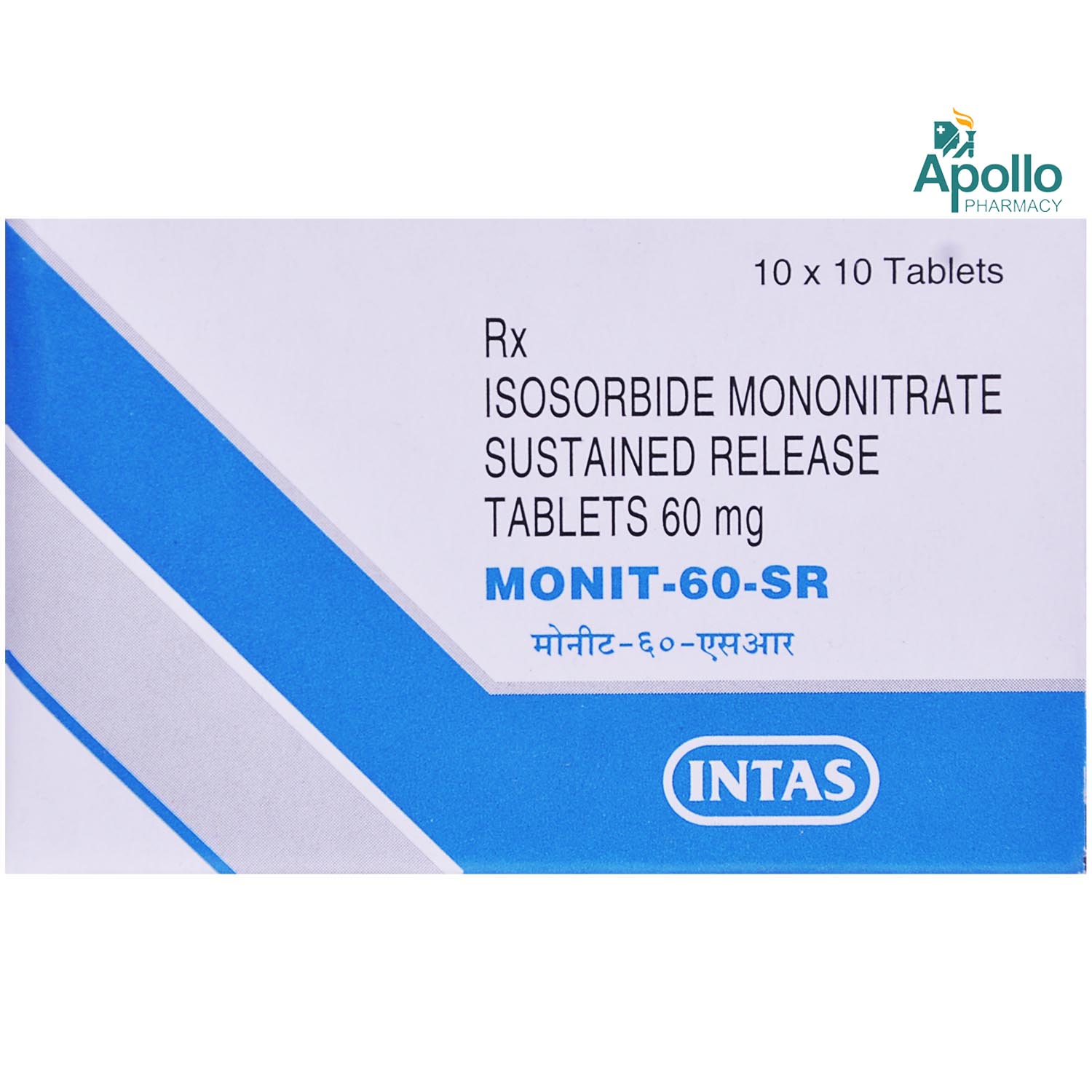 Monit SR 60 Tablet 10's, Pack of 10 TABLETS Monit SR 60 Tablet 10's, Pack of 10 TABLETS